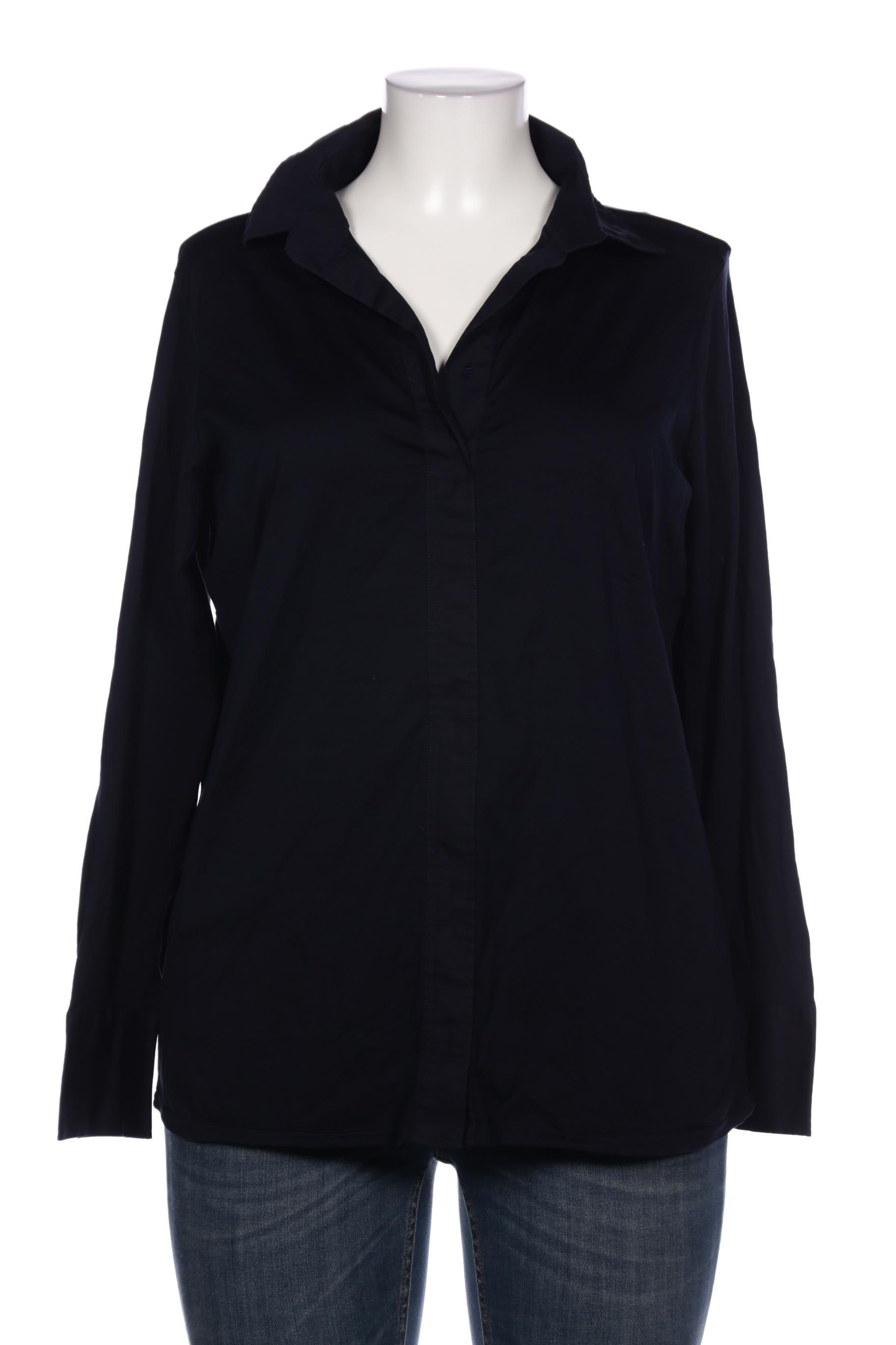 

eterna Damen Bluse, marineblau, Gr. 48