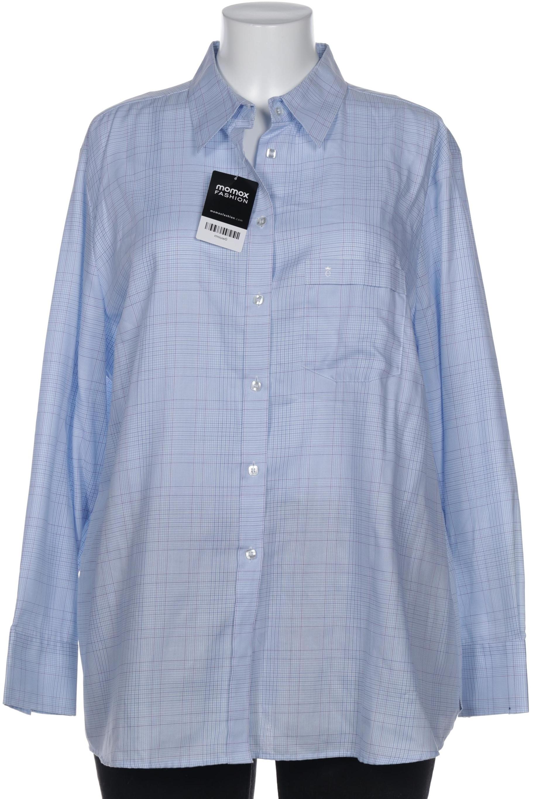 

eterna Damen Bluse, hellblau, Gr. 48