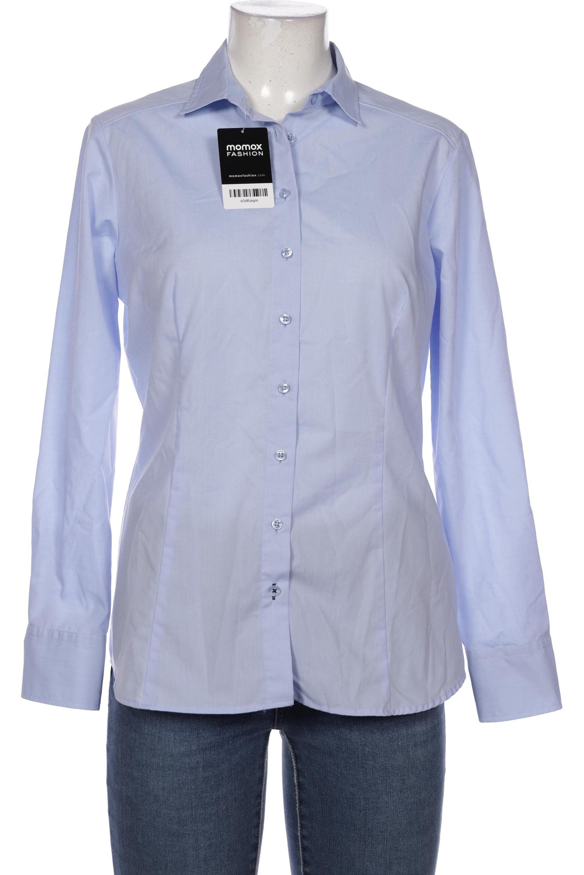 

eterna Damen Bluse, hellblau, Gr. 40