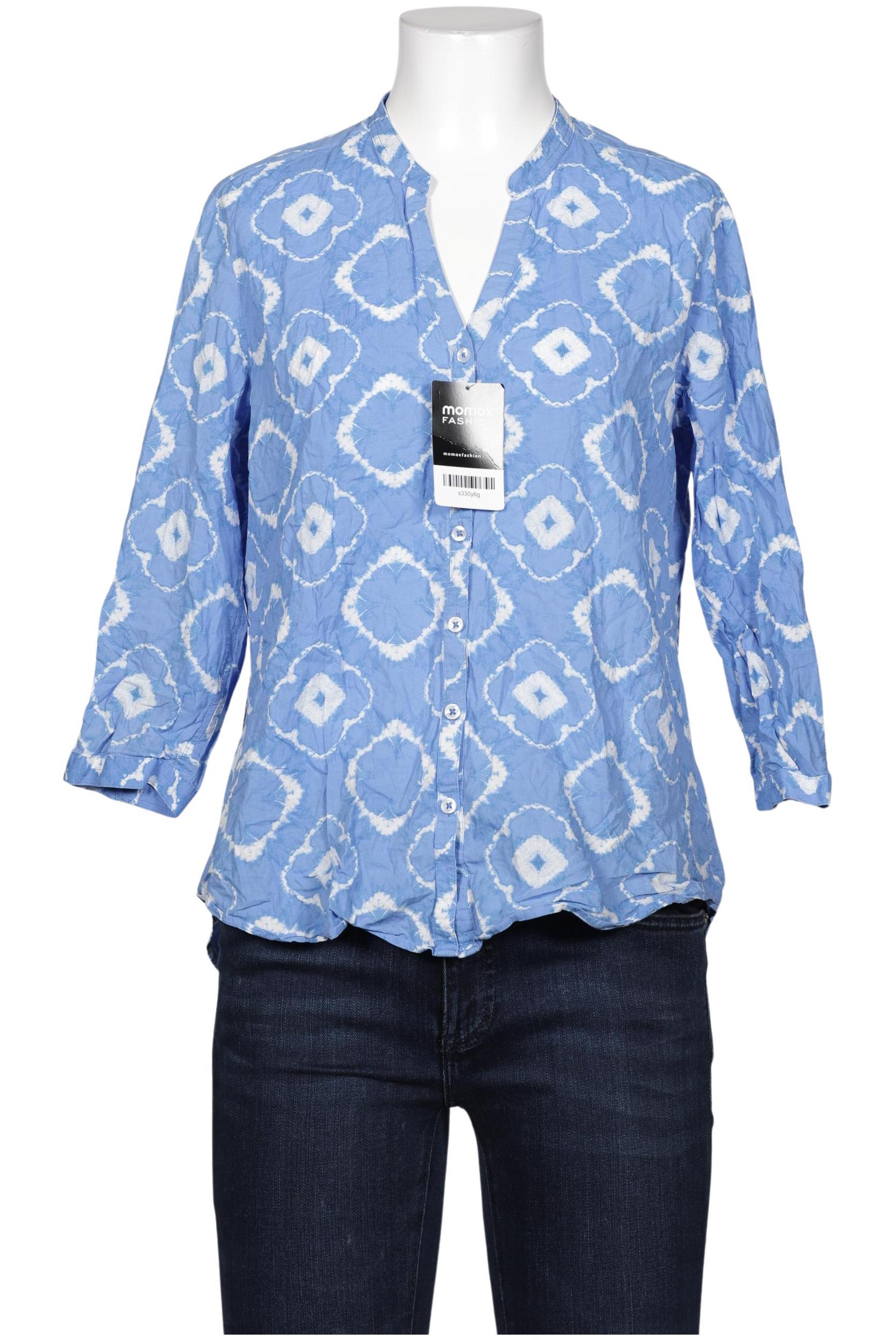

eterna Damen Bluse, blau, Gr. 42