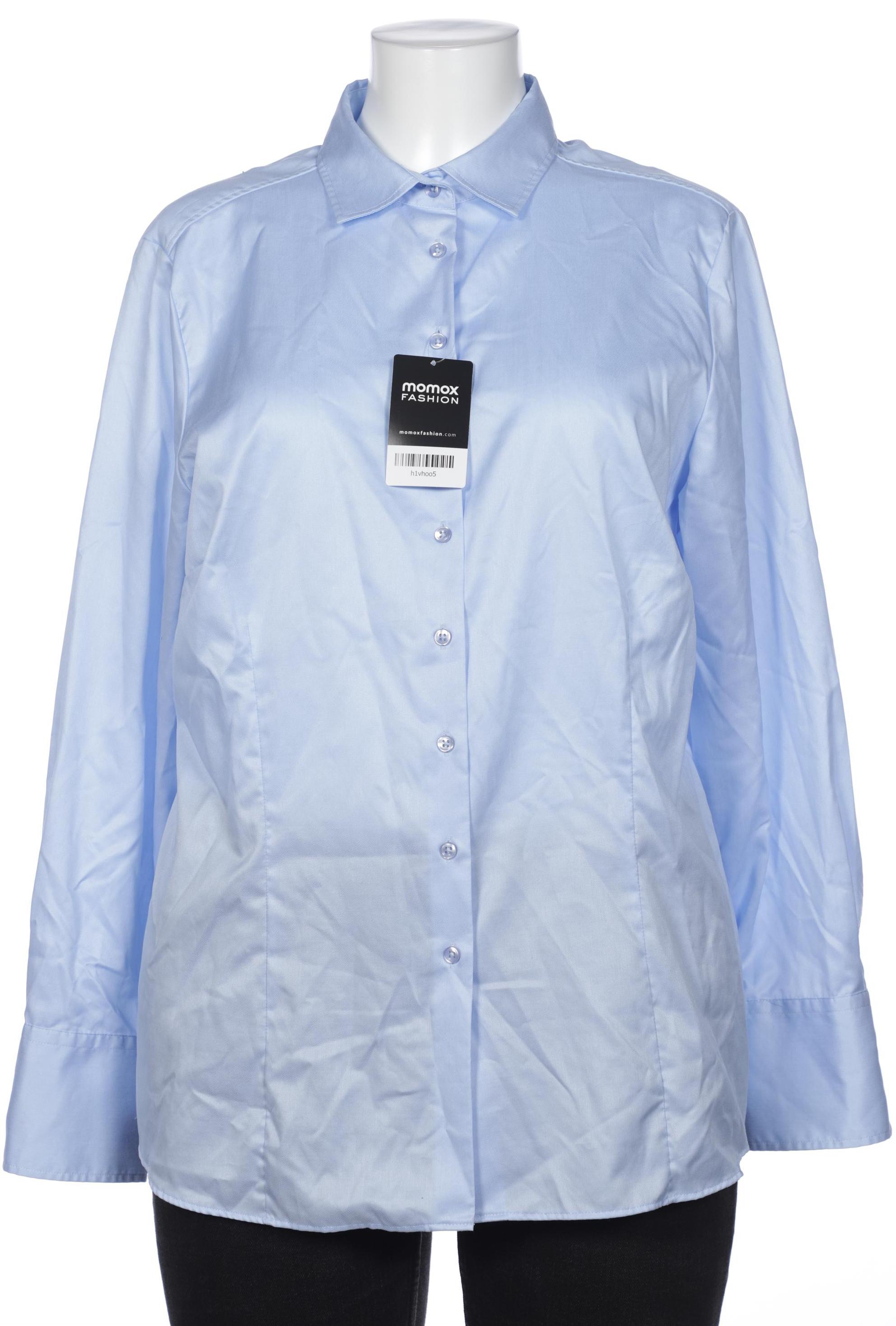 

eterna Damen Bluse, hellblau, Gr. 46