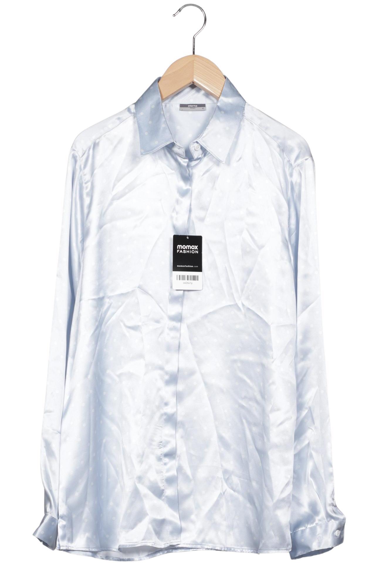 

eterna Damen Bluse, hellblau, Gr. 40
