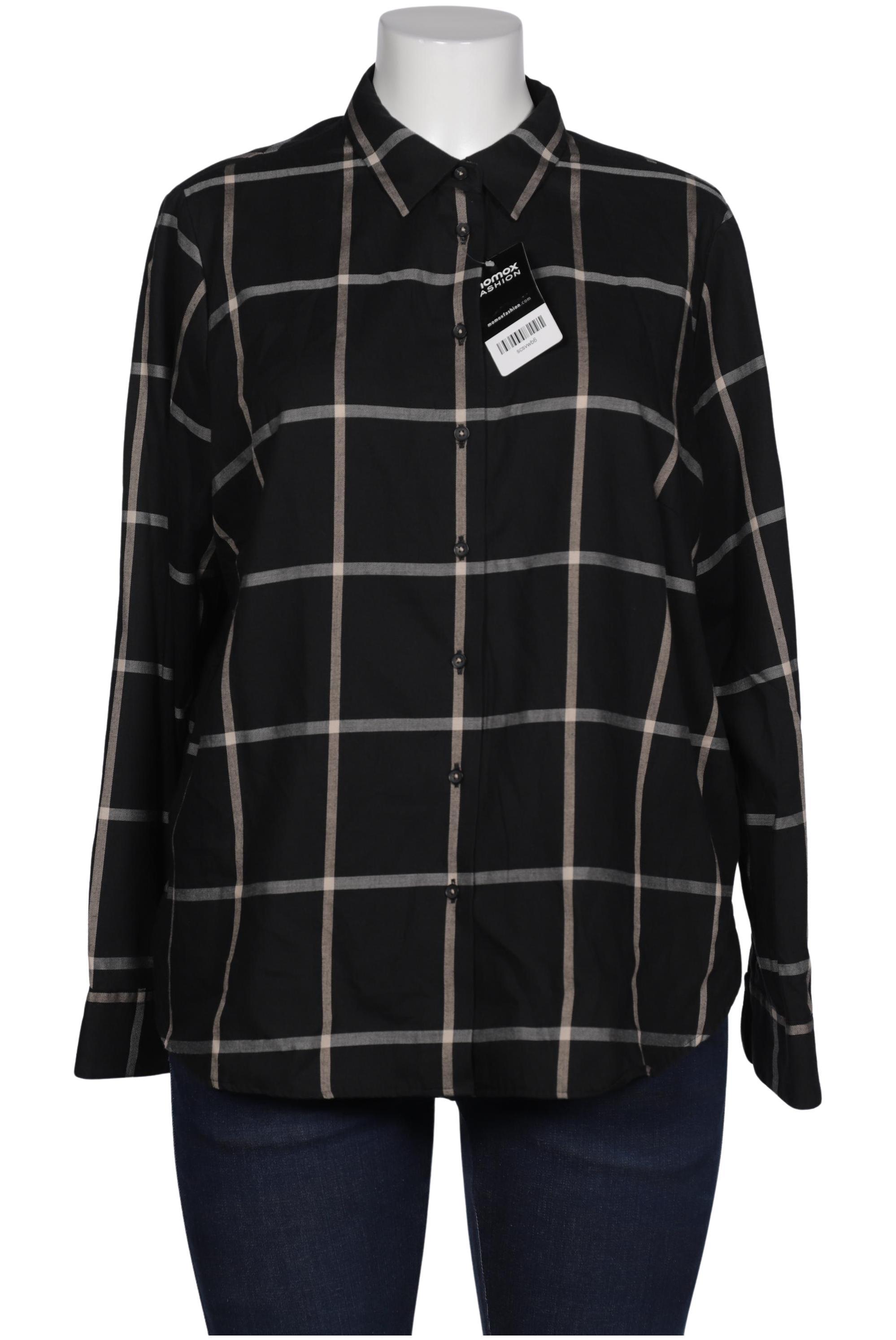 

eterna Damen Bluse, schwarz, Gr. 46