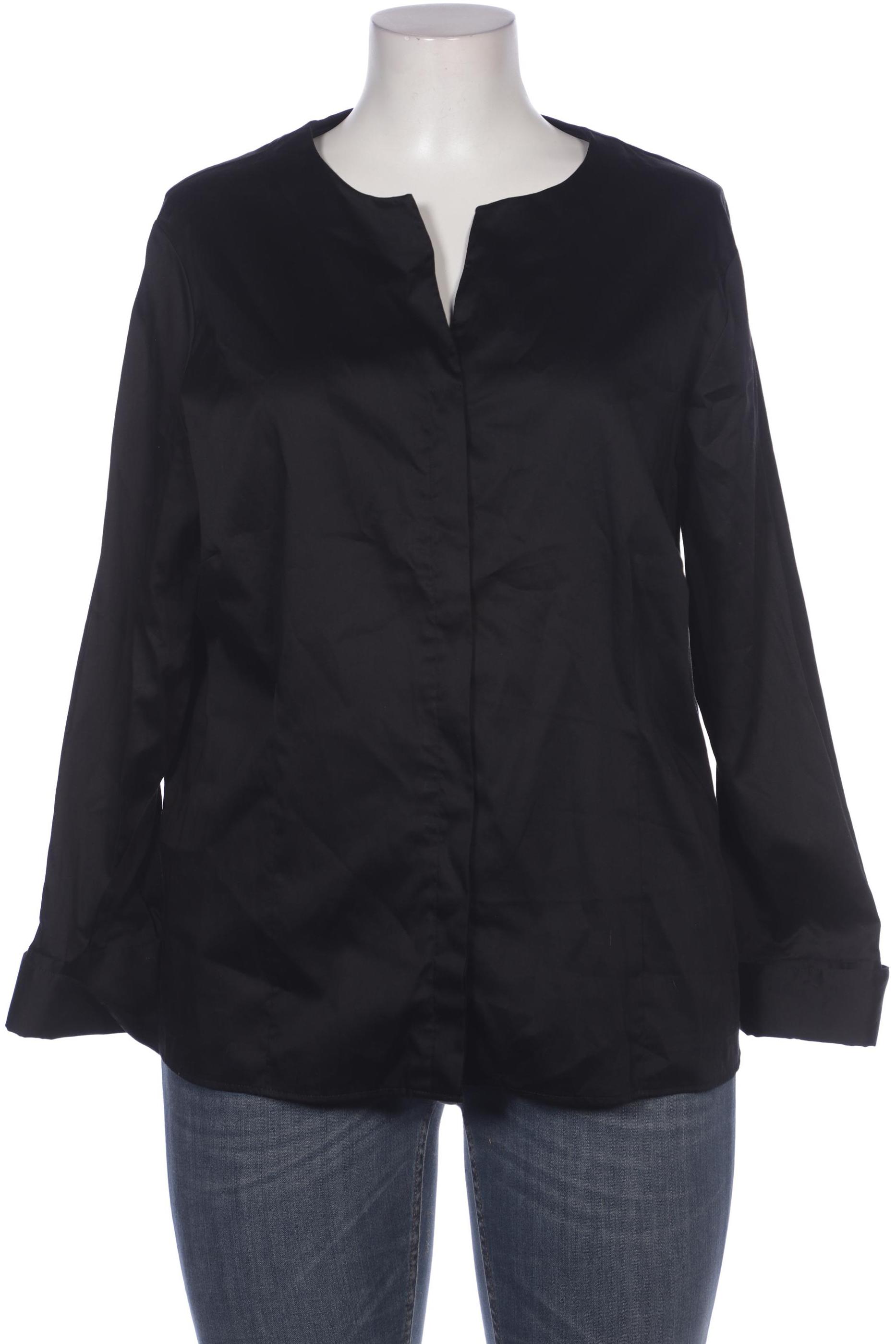 

eterna Damen Bluse, schwarz, Gr. 46