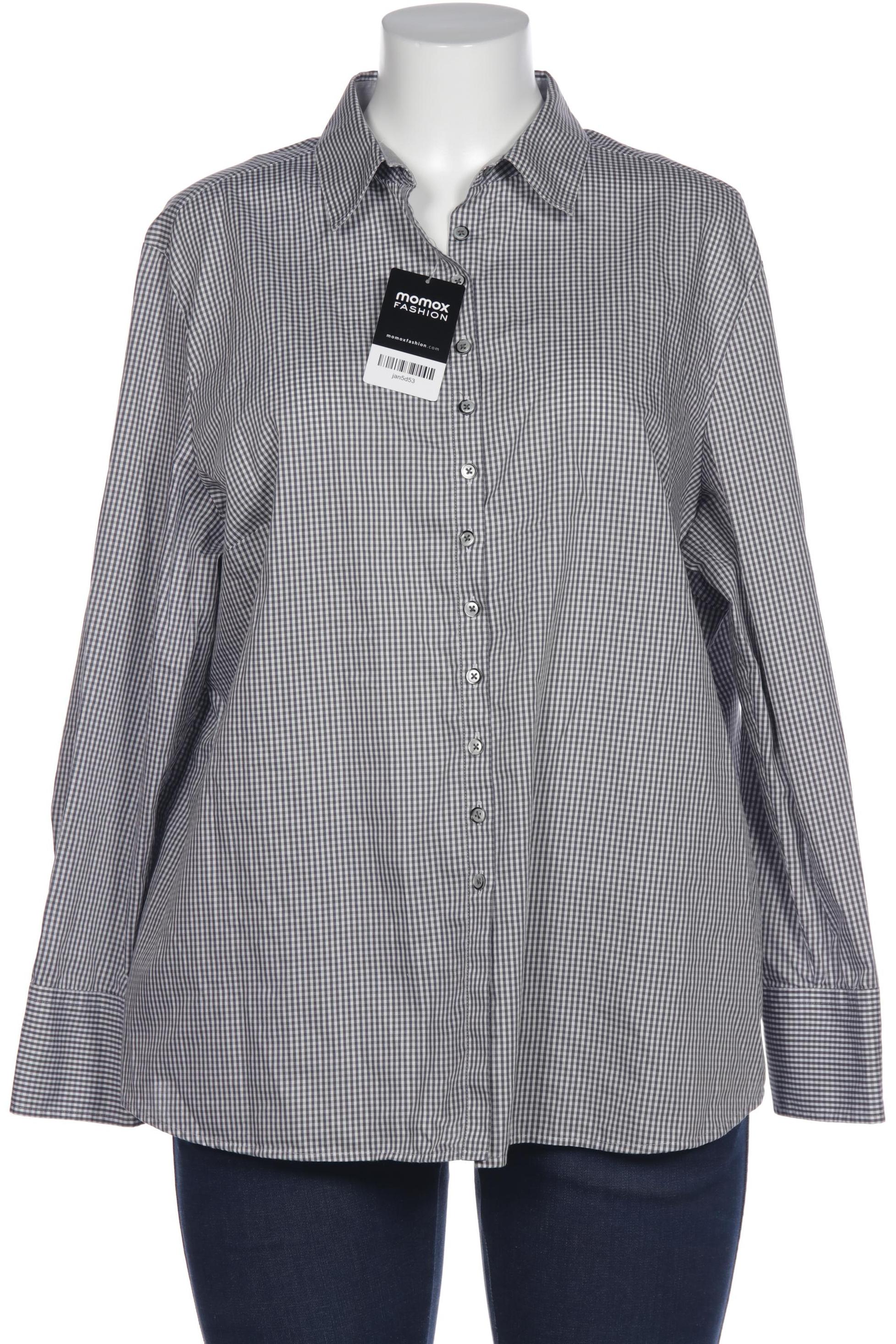 

eterna Damen Bluse, grau, Gr. 48