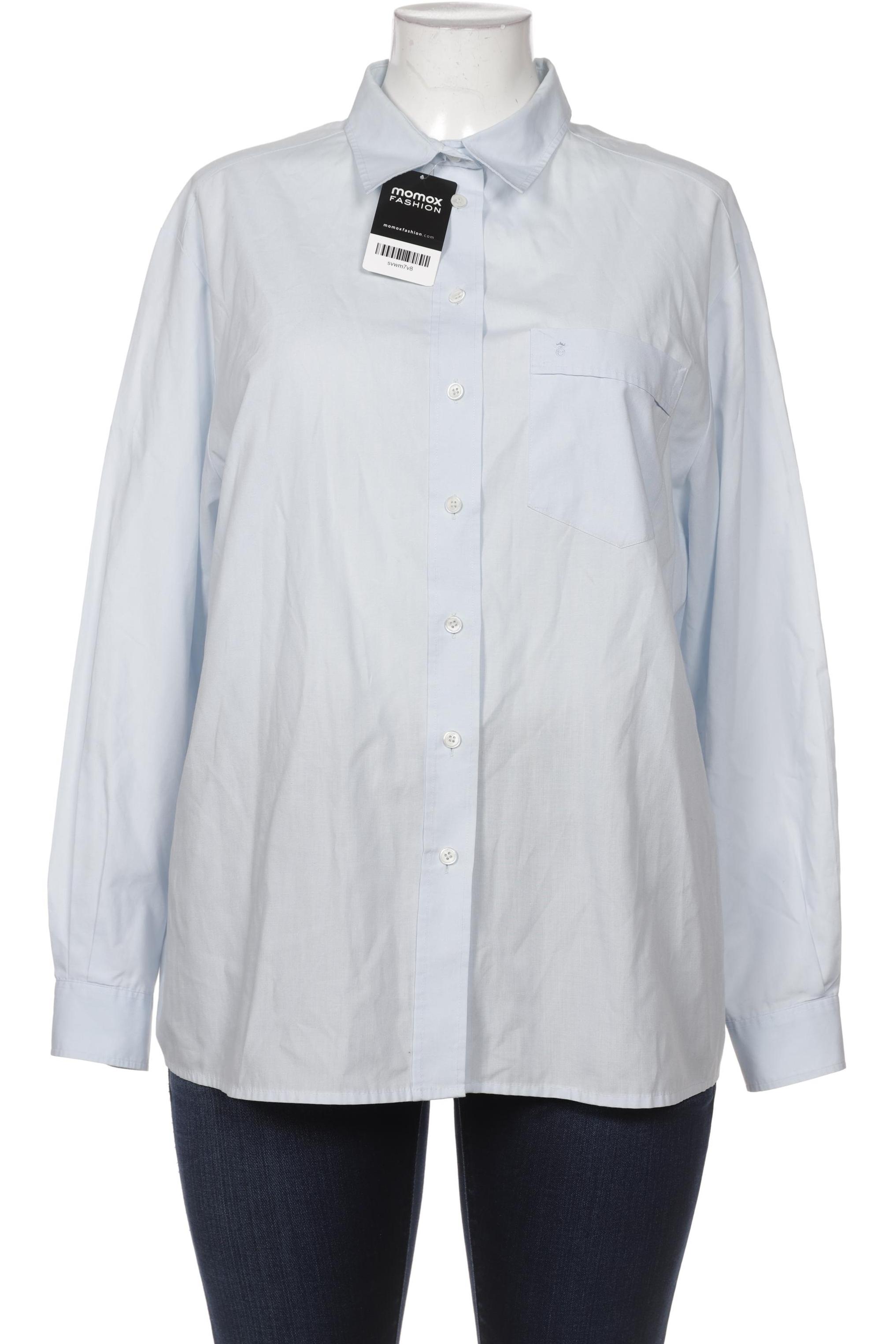 

eterna Damen Bluse, hellblau, Gr. 48