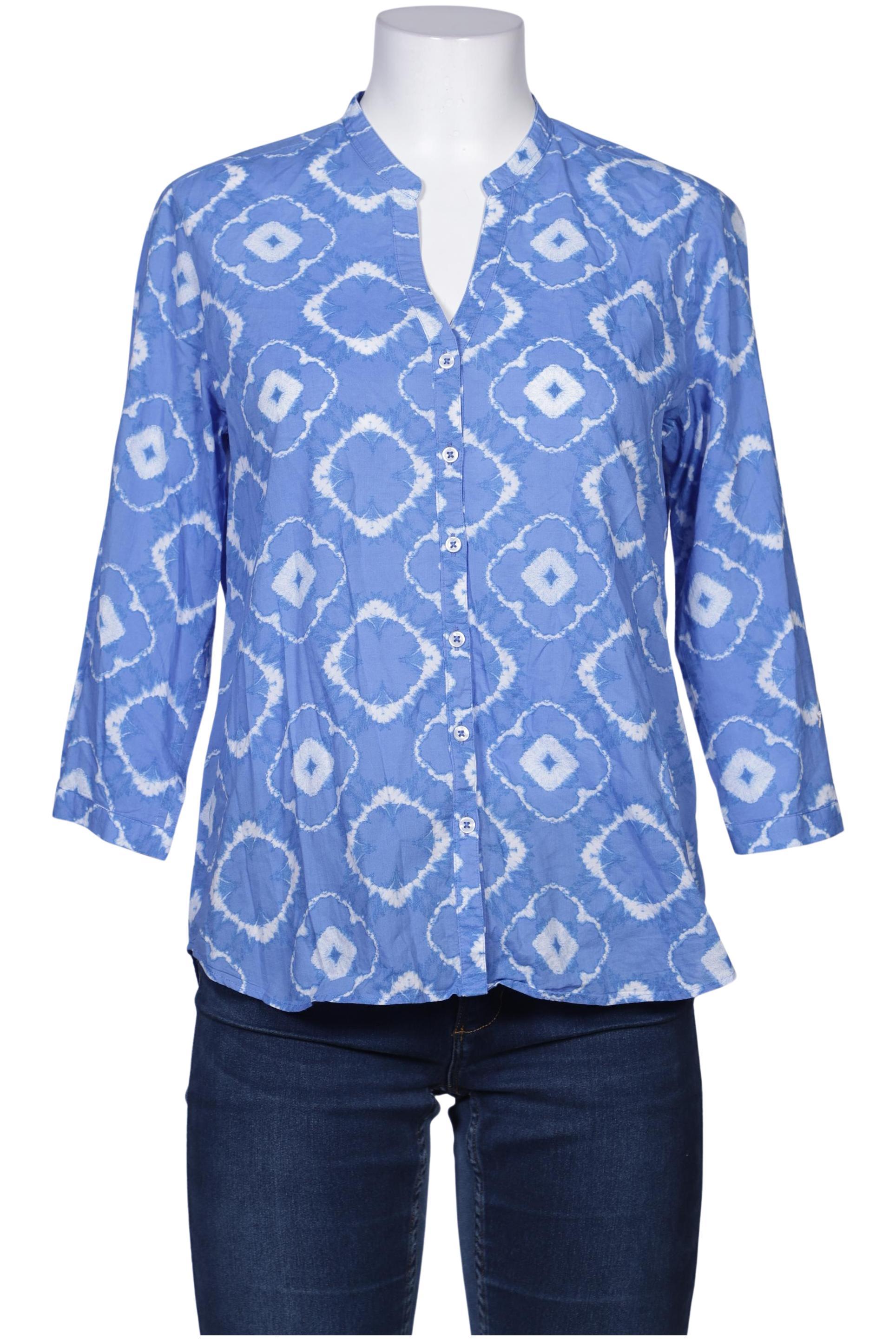 

eterna Damen Bluse, blau, Gr. 40