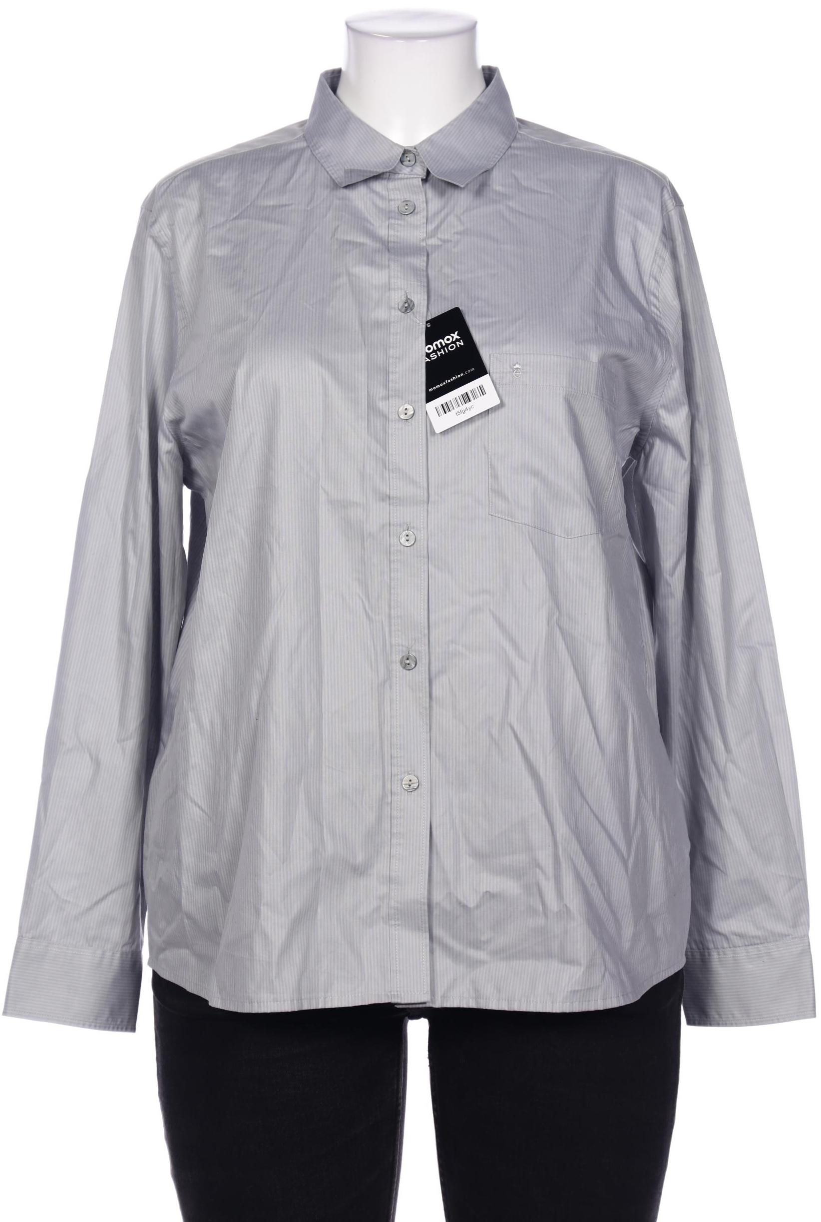 

eterna Damen Bluse, grau, Gr. 48
