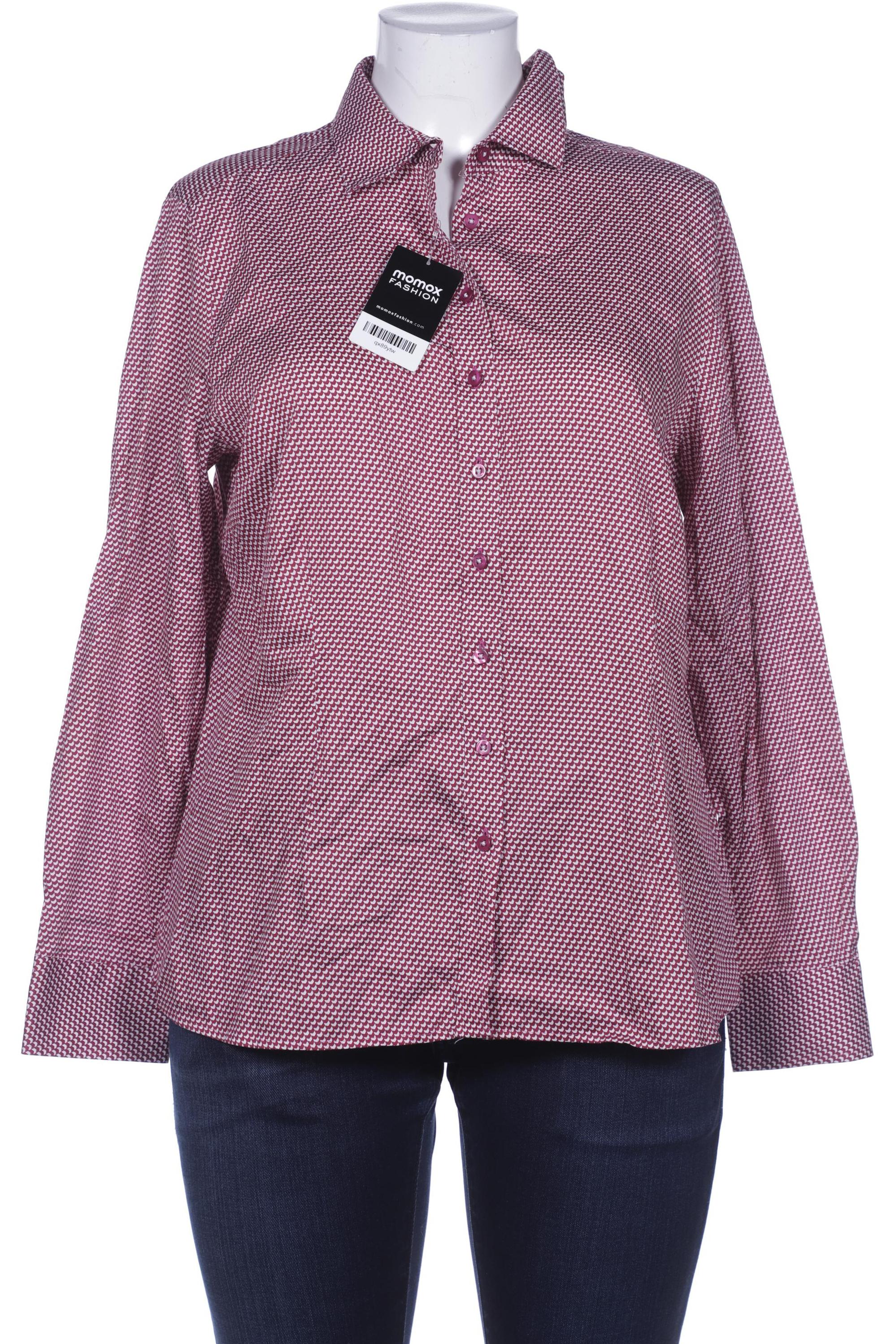 

eterna Damen Bluse, bordeaux, Gr. 46