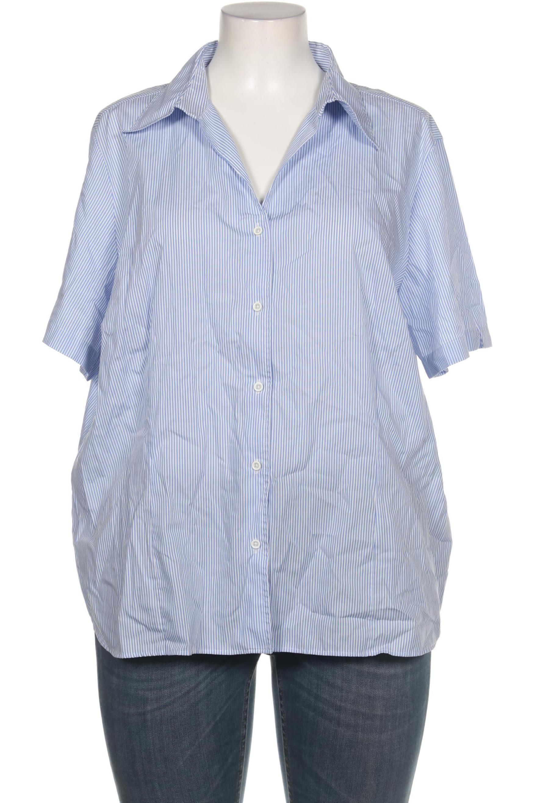 

eterna Damen Bluse, hellblau, Gr. 52