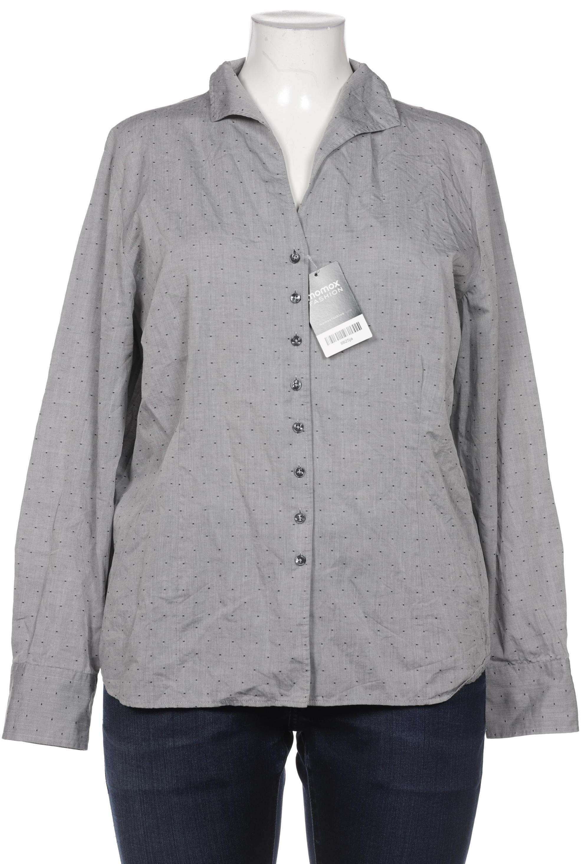 

eterna Damen Bluse, grau, Gr. 46