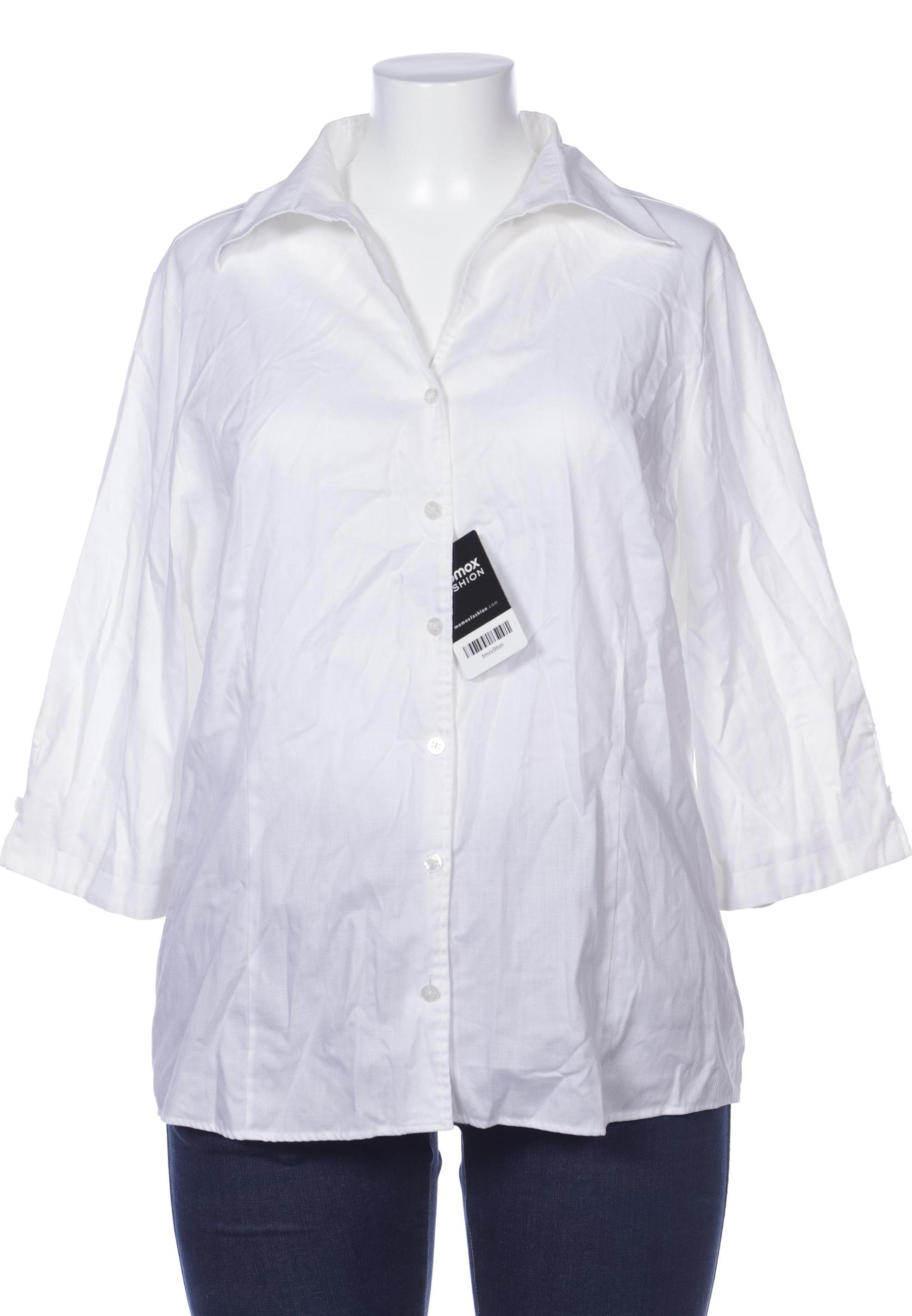 

eterna Damen Bluse, weiß, Gr. 46