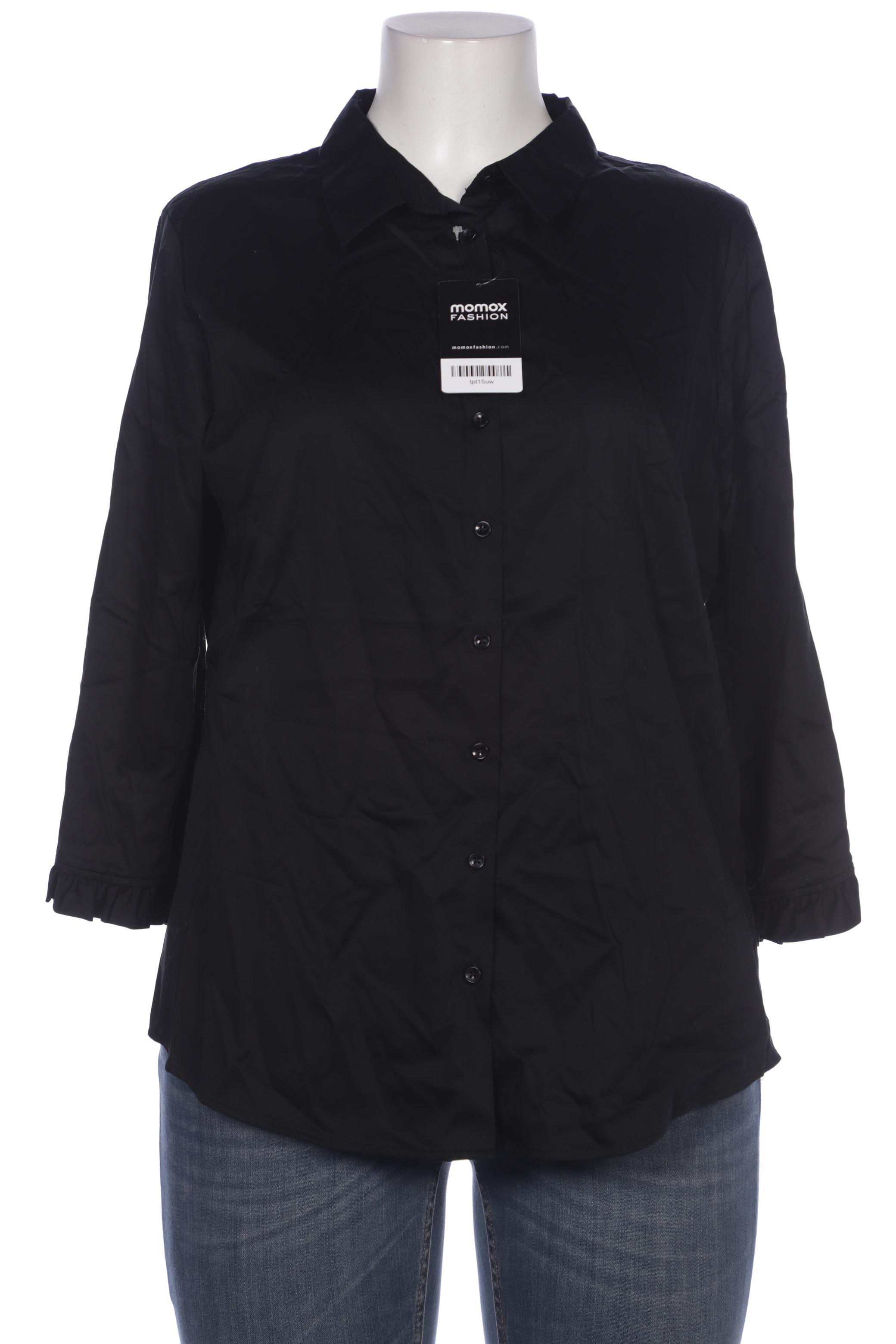 

eterna Damen Bluse, schwarz, Gr. 46