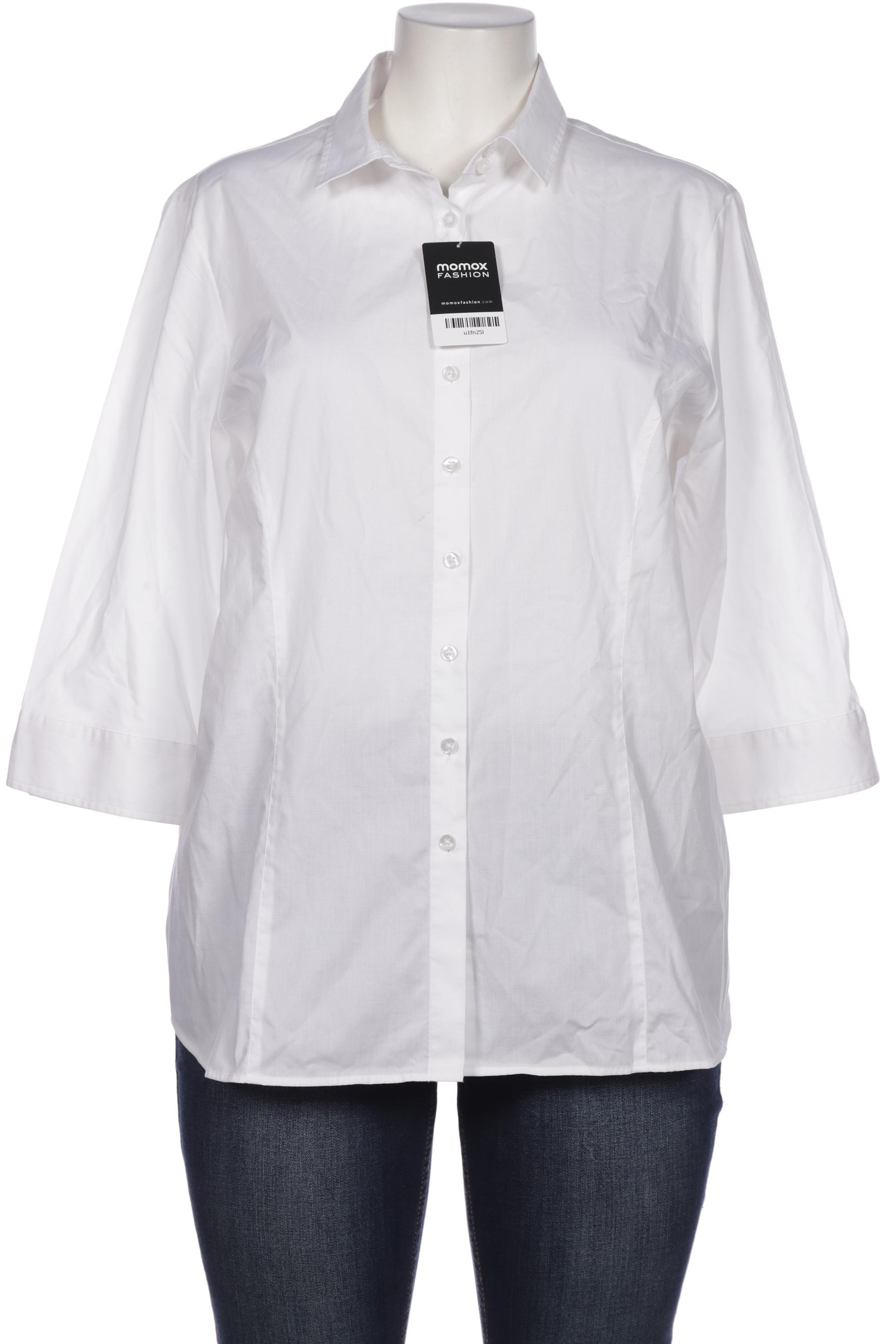 

eterna Damen Bluse, weiß, Gr. 48