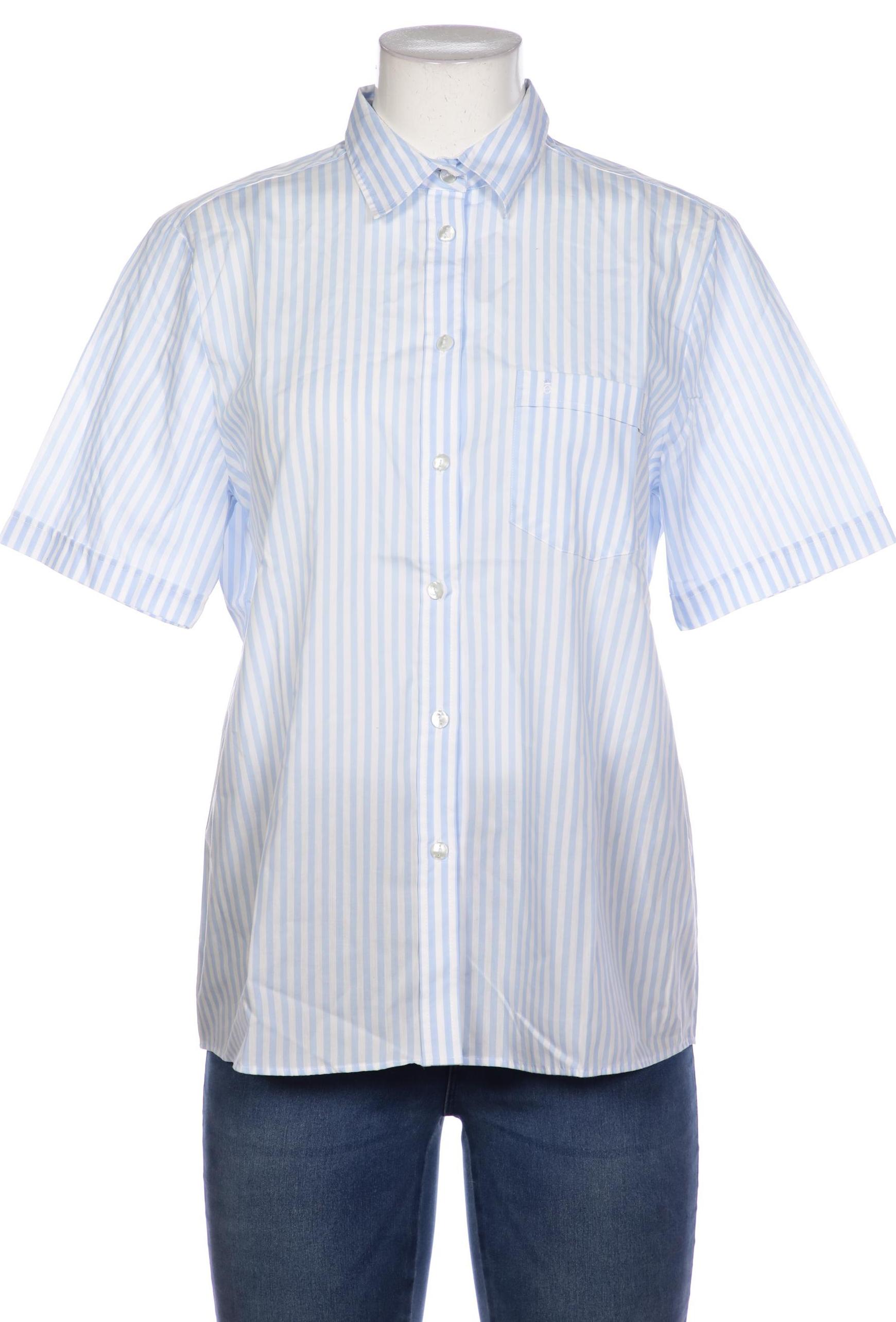 

eterna Damen Bluse, blau, Gr. 40