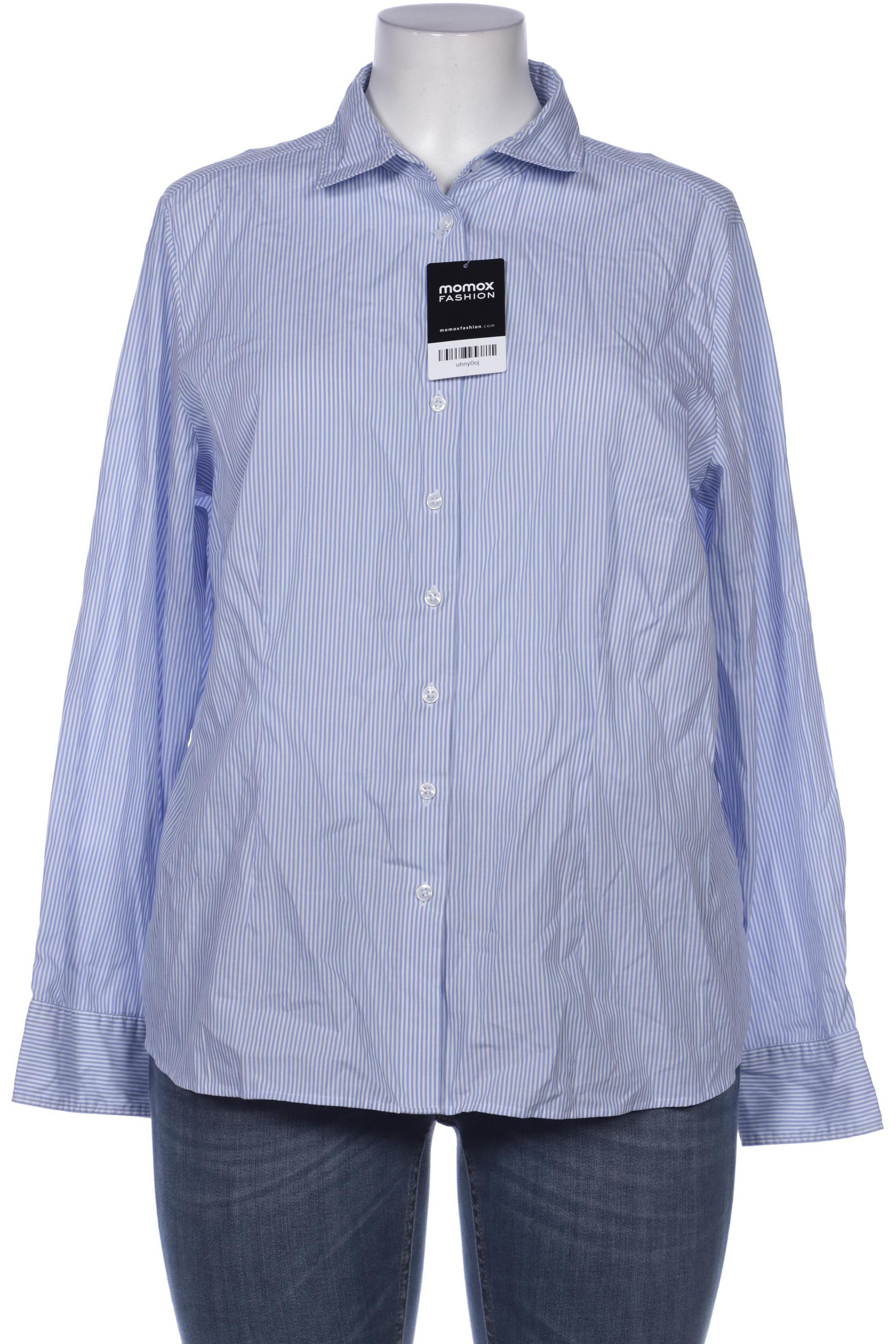

eterna Damen Bluse, blau, Gr. 46