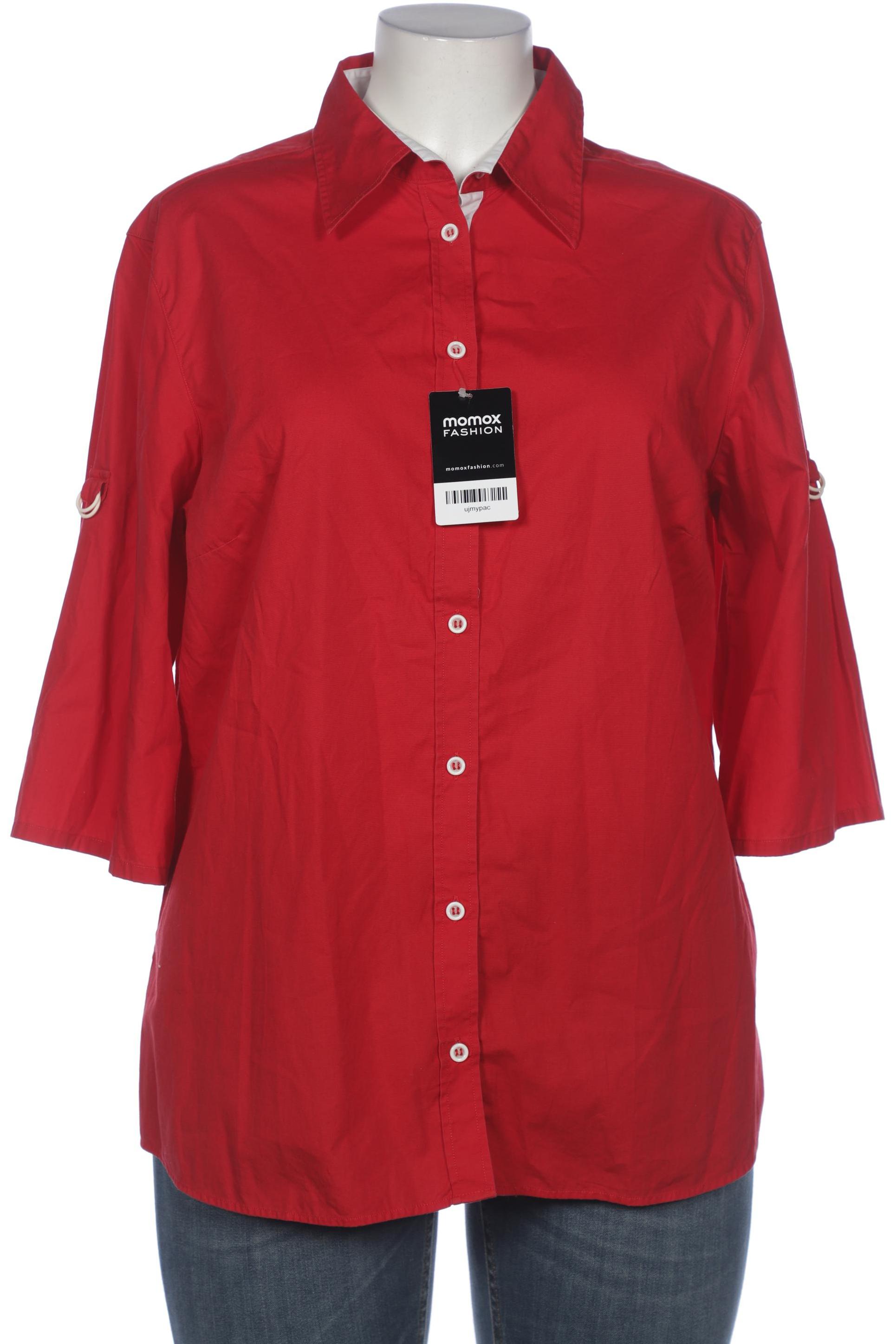 

eterna Damen Bluse, rot, Gr. 46