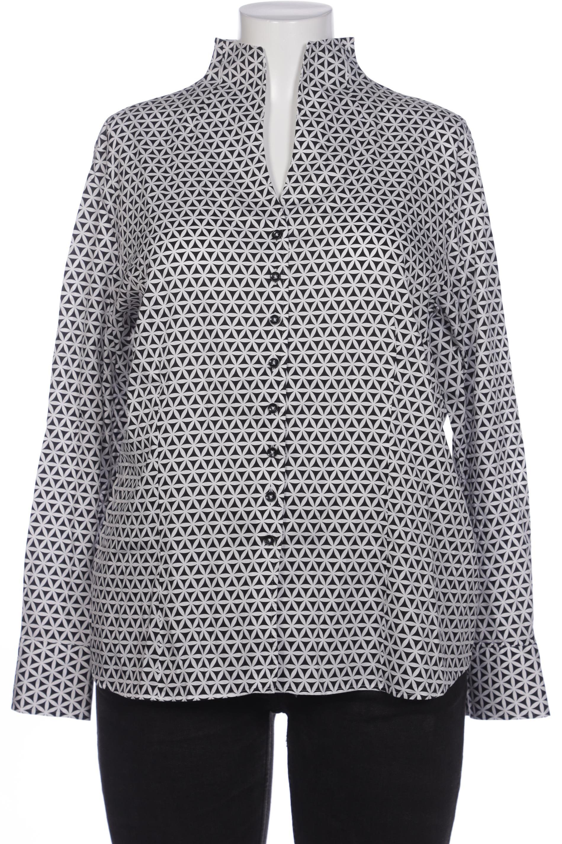 

eterna Damen Bluse, schwarz, Gr. 46
