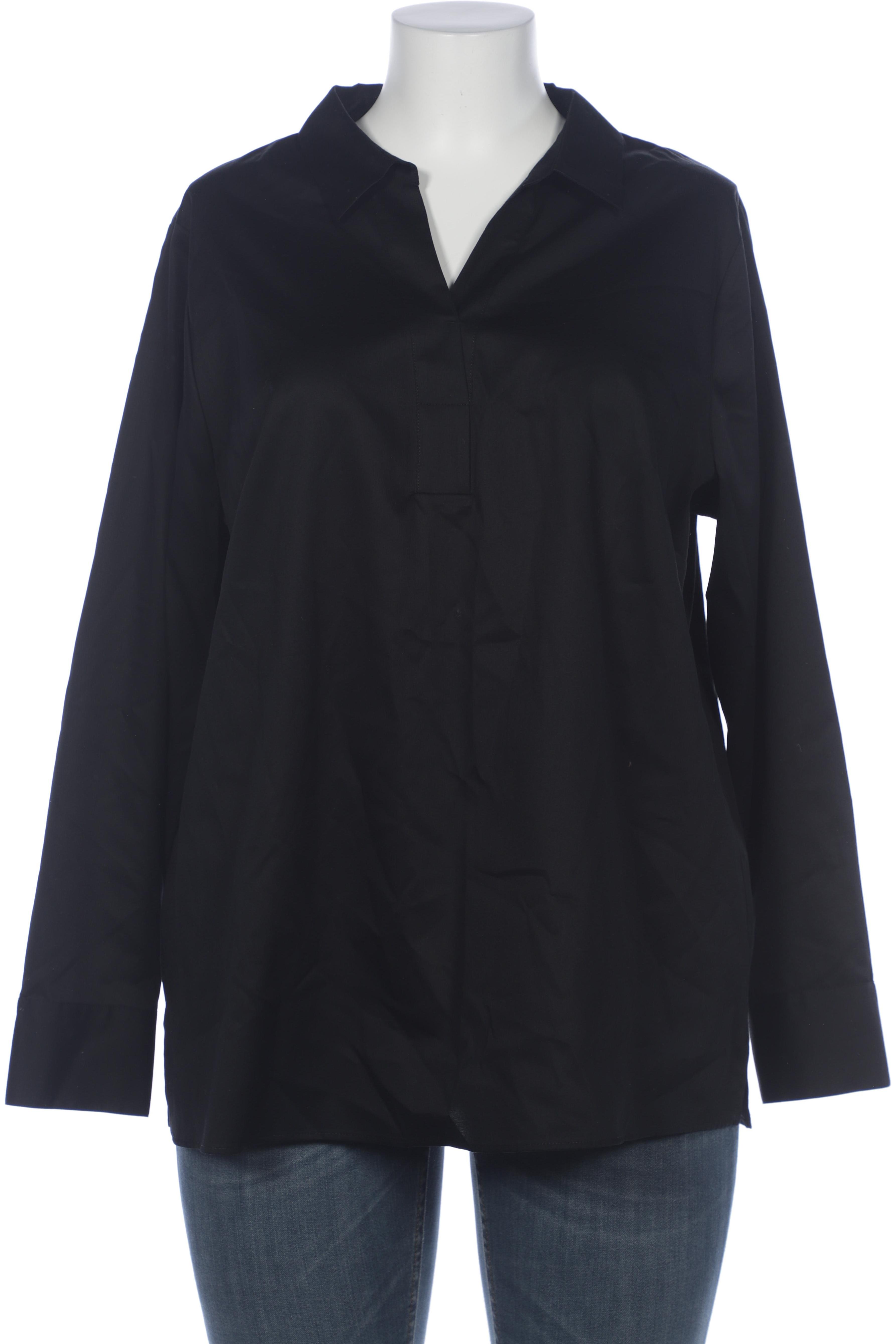 

eterna Damen Bluse, schwarz, Gr. 46