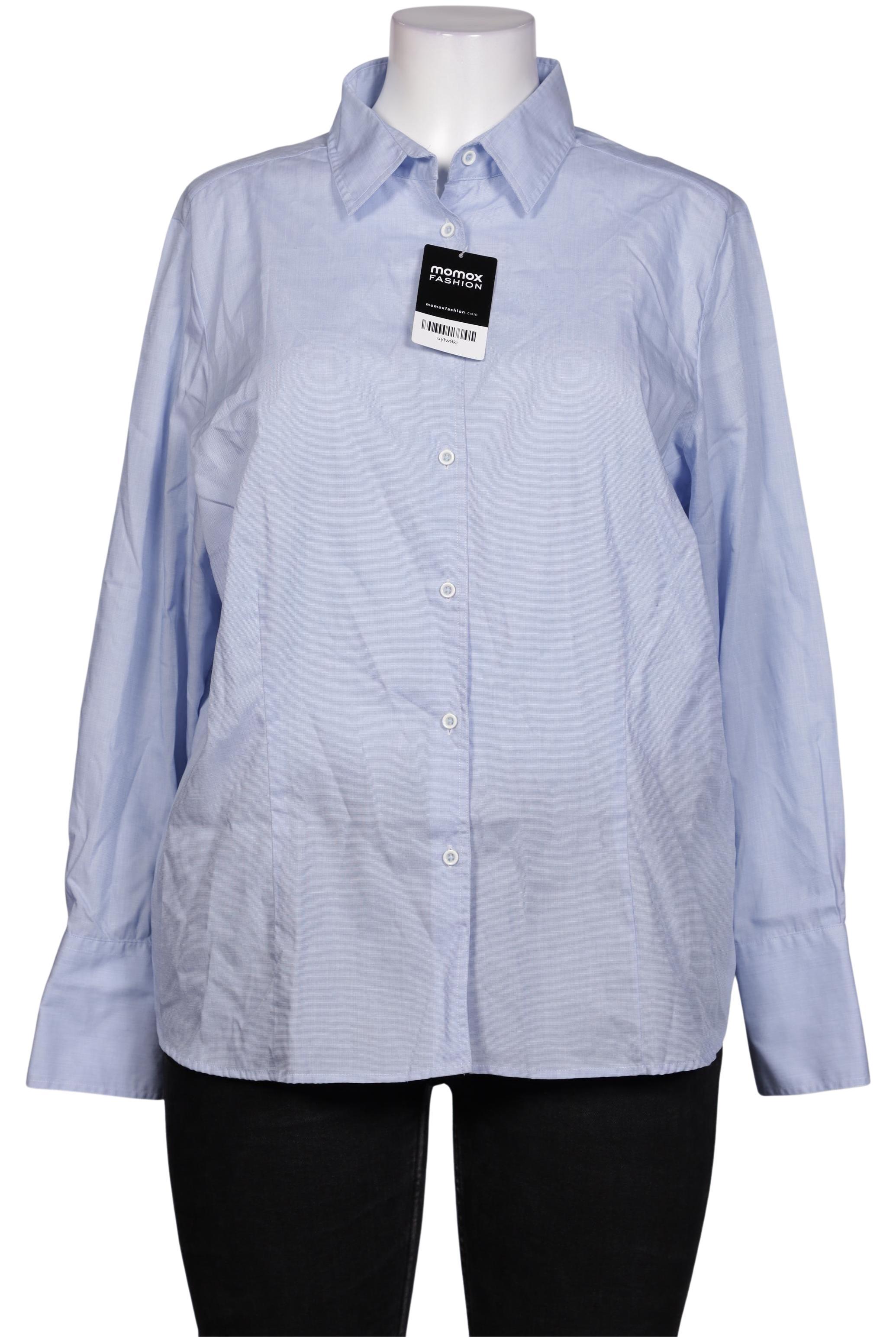 

eterna Damen Bluse, hellblau, Gr. 48