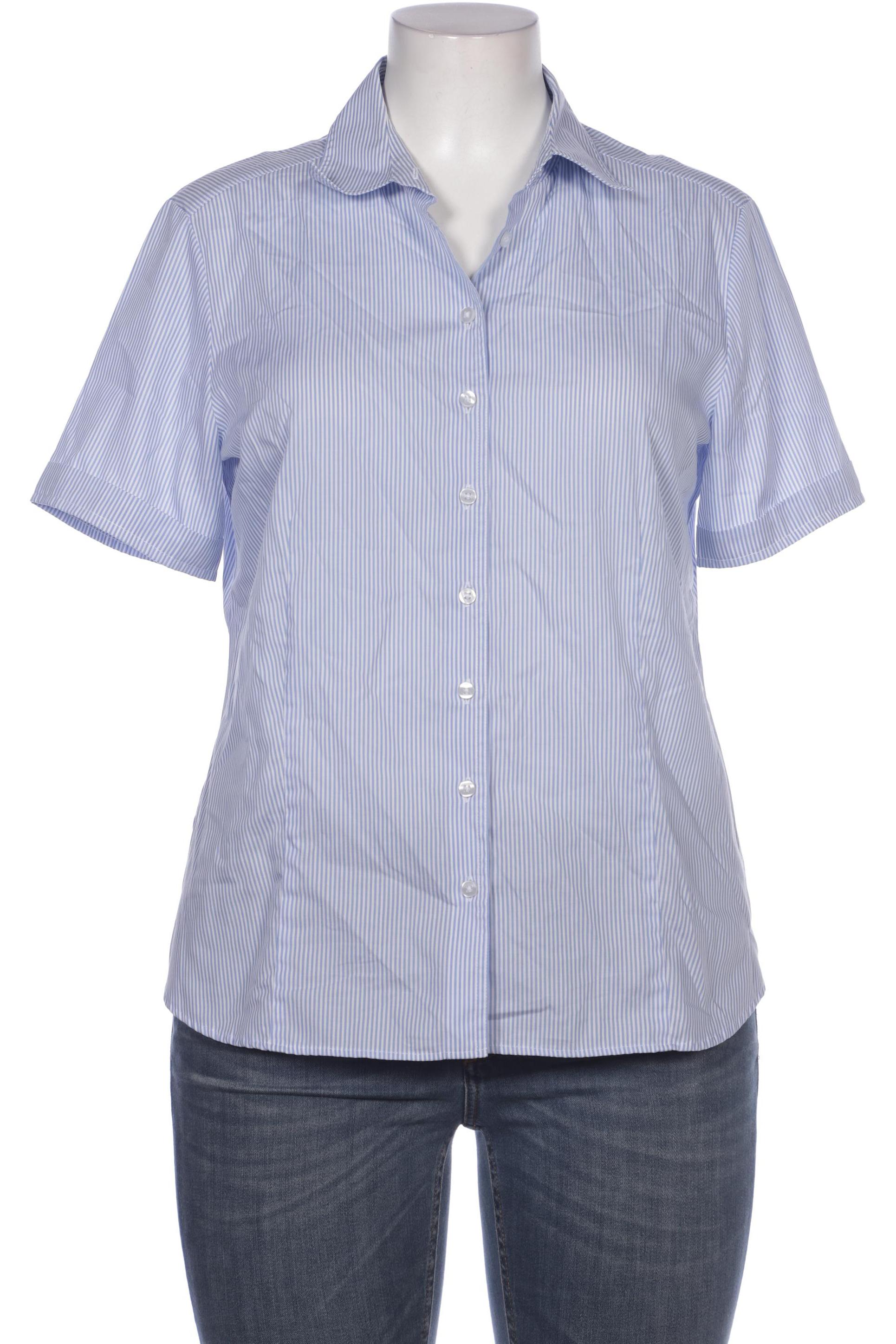 

eterna Damen Bluse, hellblau, Gr. 42