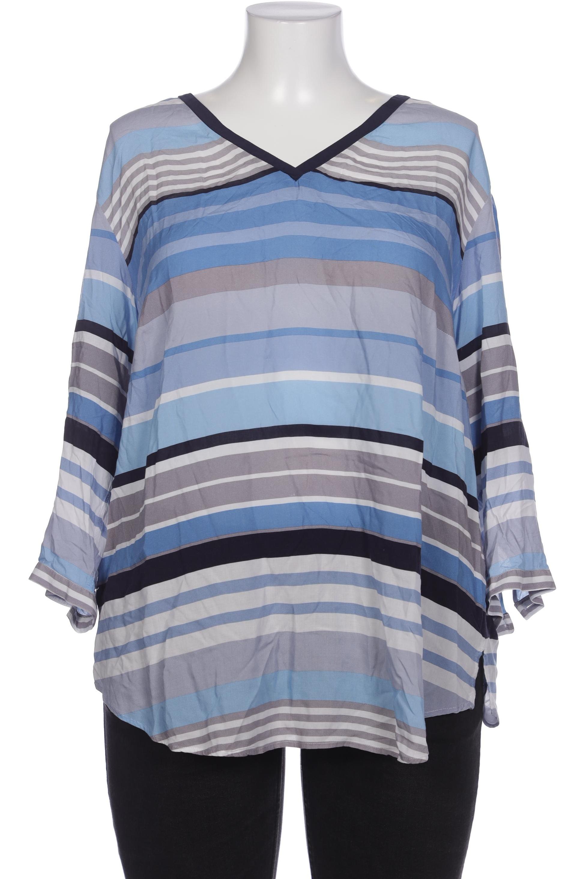 

eterna Damen Bluse, blau, Gr. 46