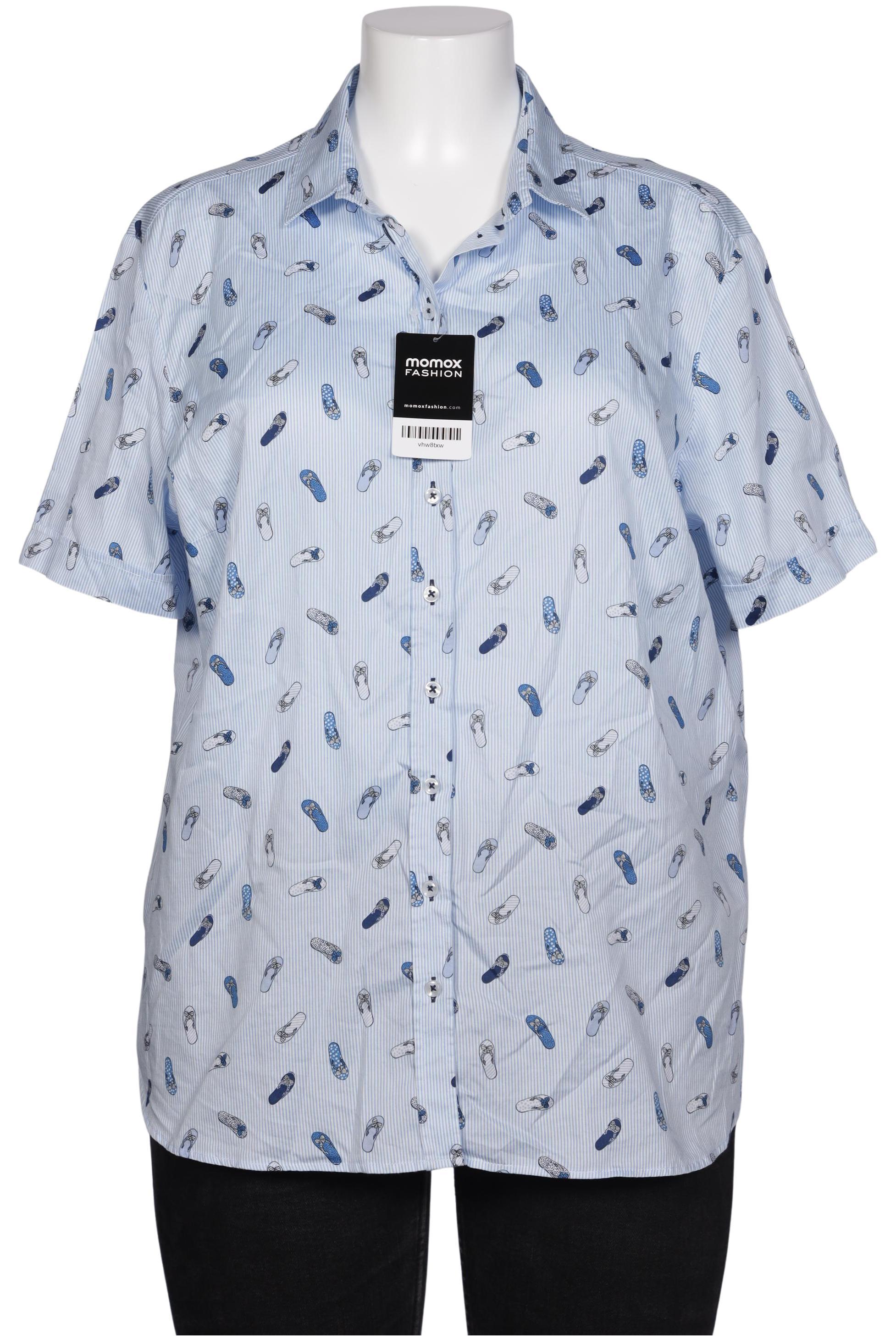 

eterna Damen Bluse, hellblau, Gr. 46