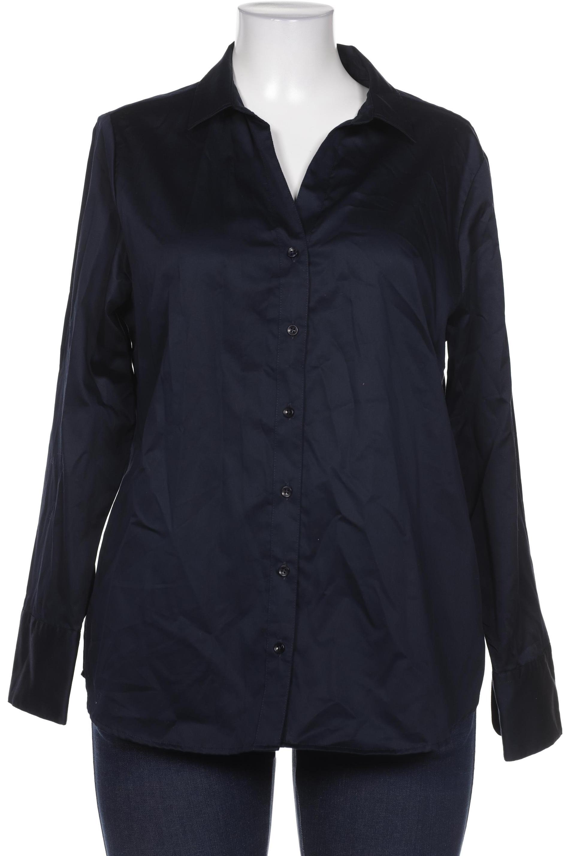

eterna Damen Bluse, marineblau, Gr. 46