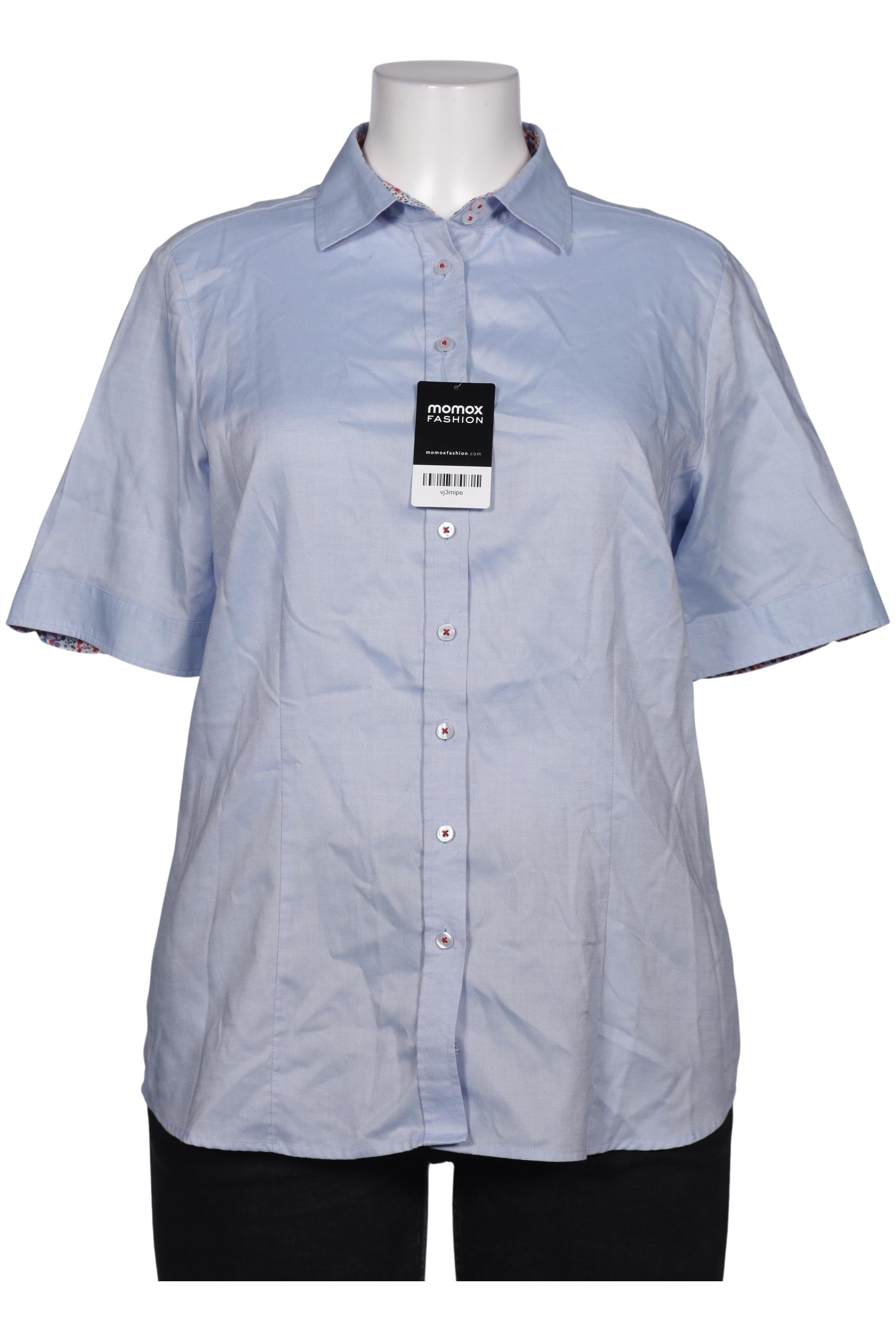 

eterna Damen Bluse, blau, Gr. 42