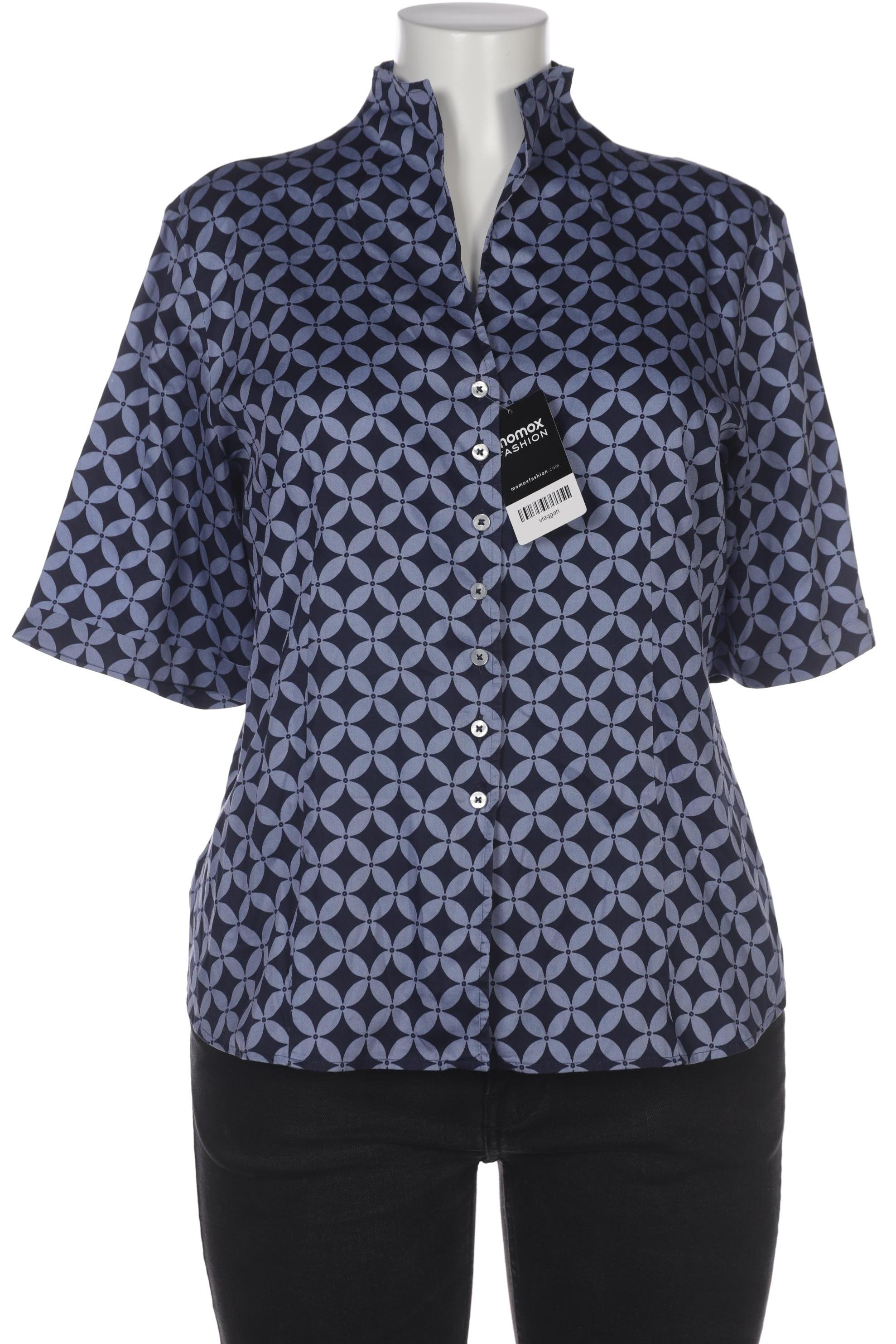 

eterna Damen Bluse, blau, Gr. 44