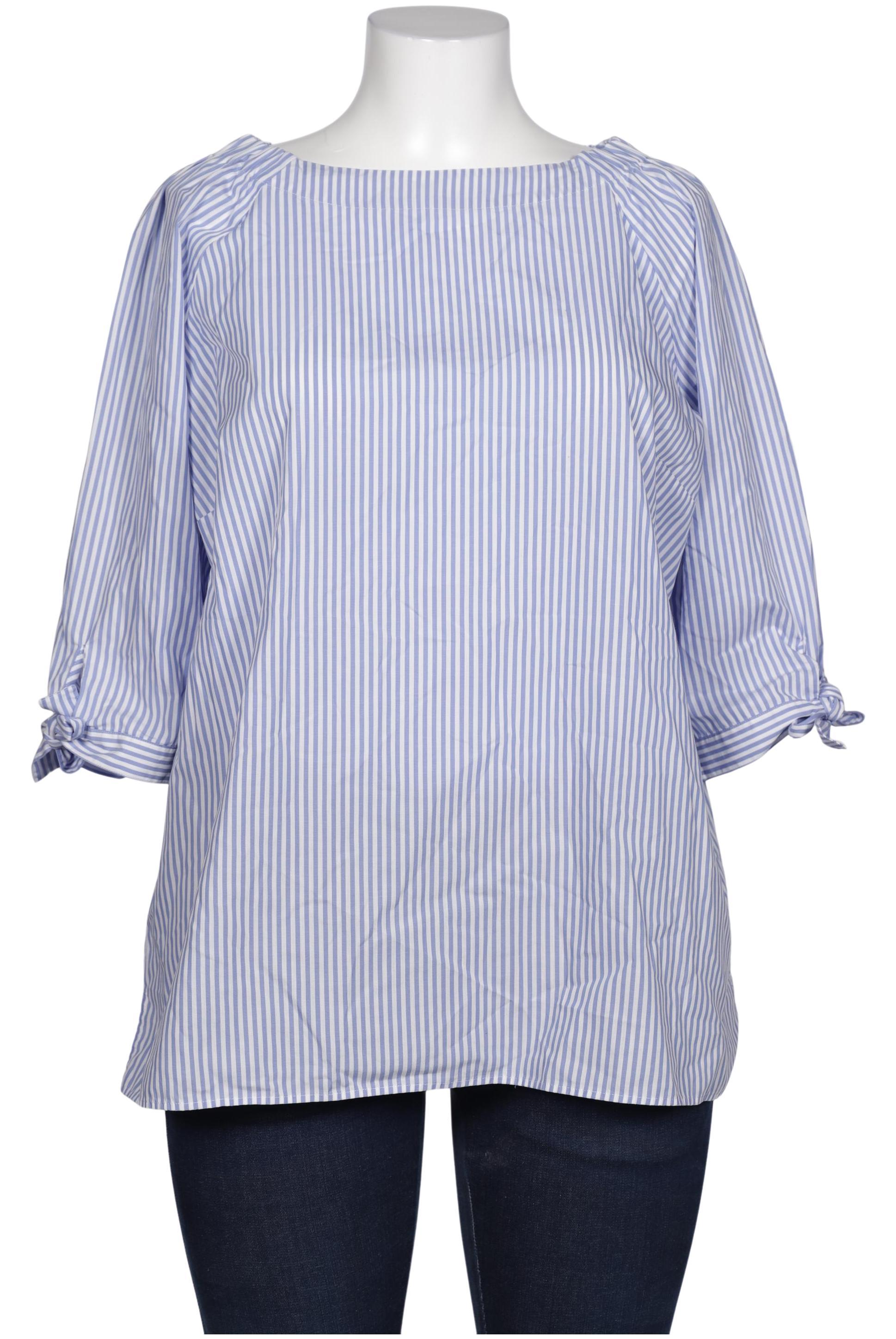 

eterna Damen Bluse, blau, Gr. 46