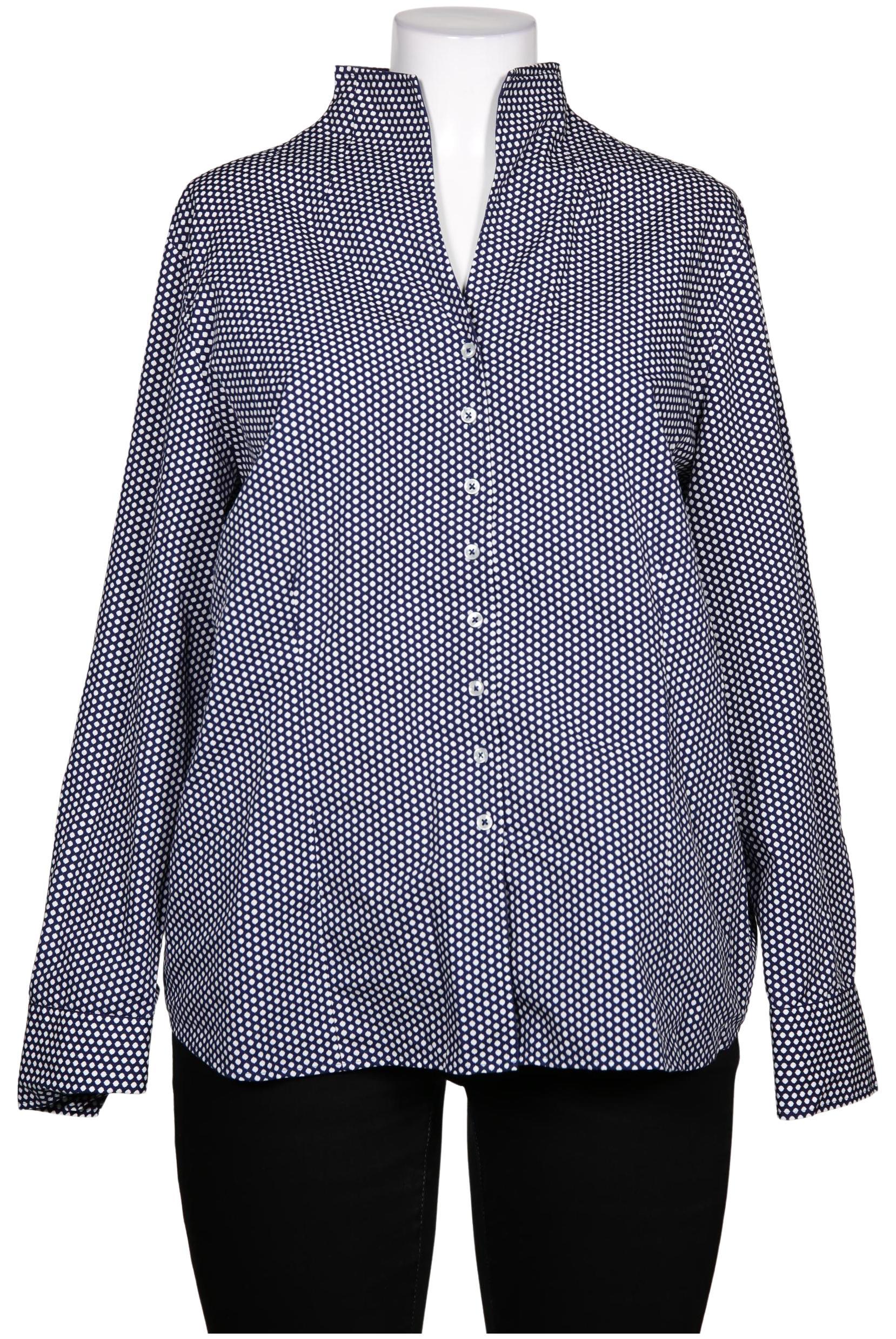 

eterna Damen Bluse, marineblau, Gr. 48