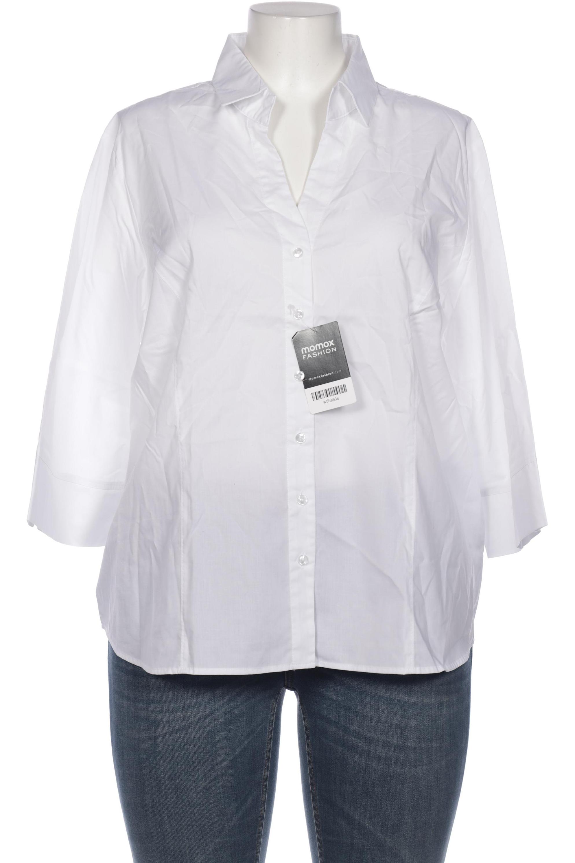 

eterna Damen Bluse, weiß, Gr. 48