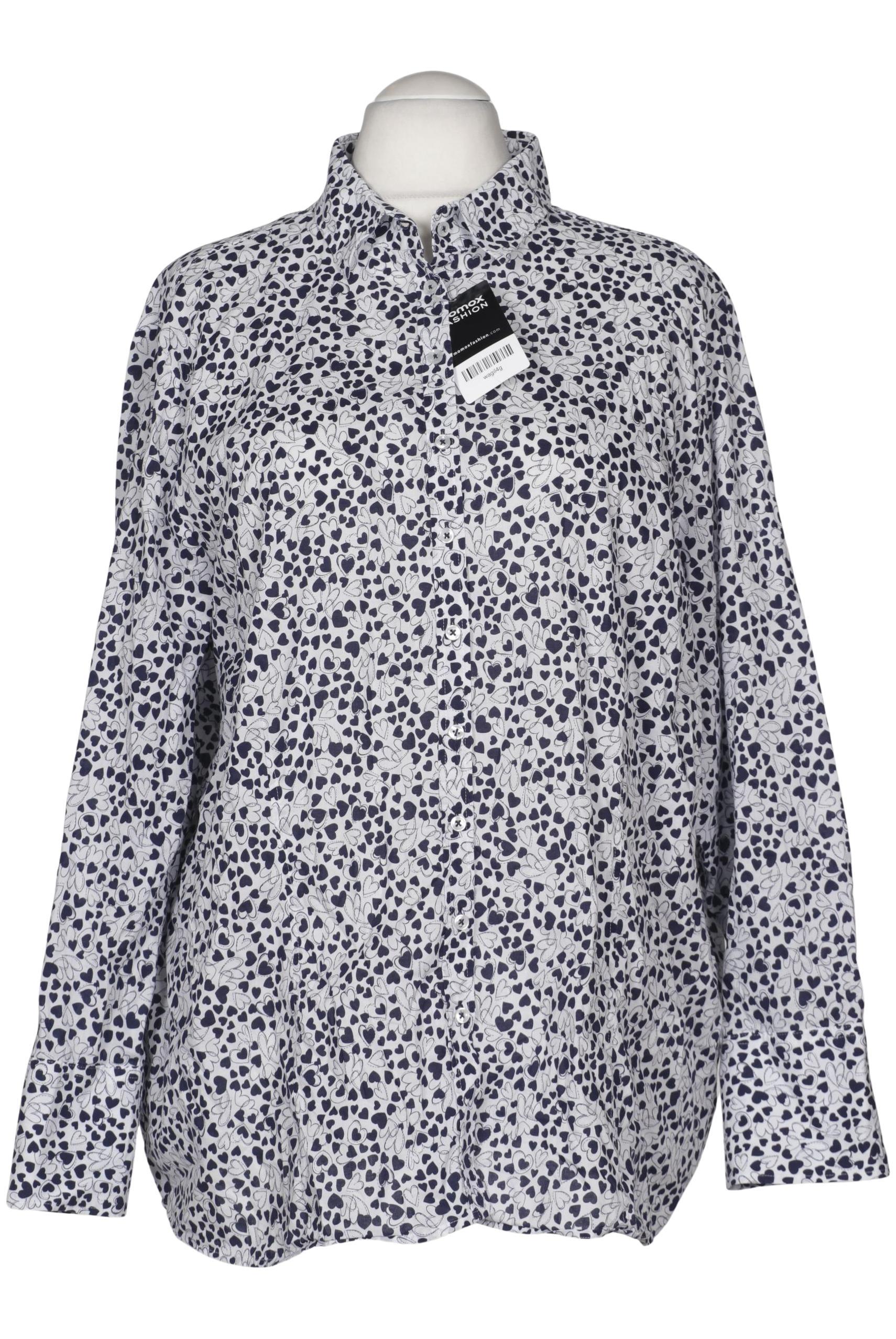 

eterna Damen Bluse, hellblau, Gr. 54