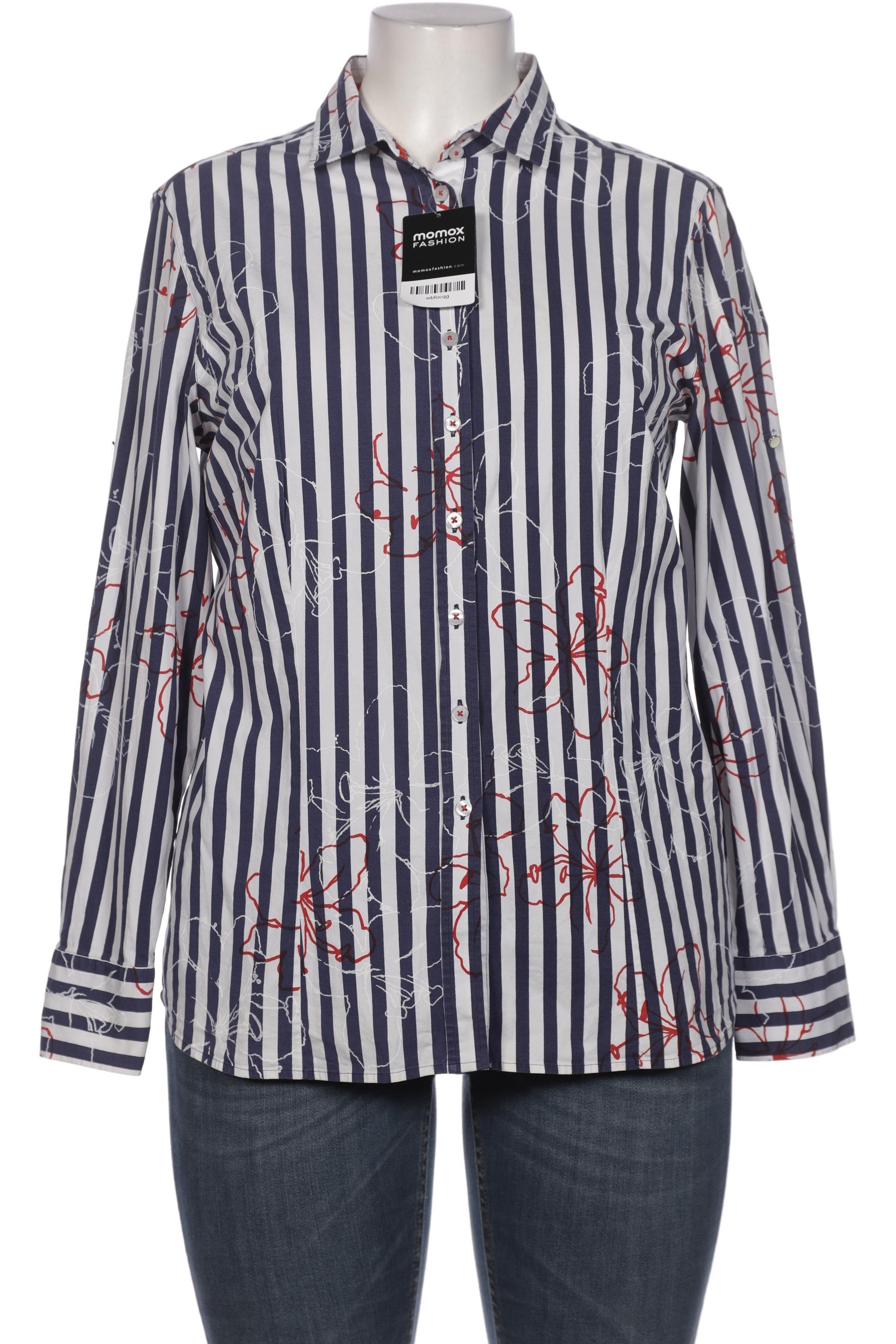

eterna Damen Bluse, blau, Gr. 46