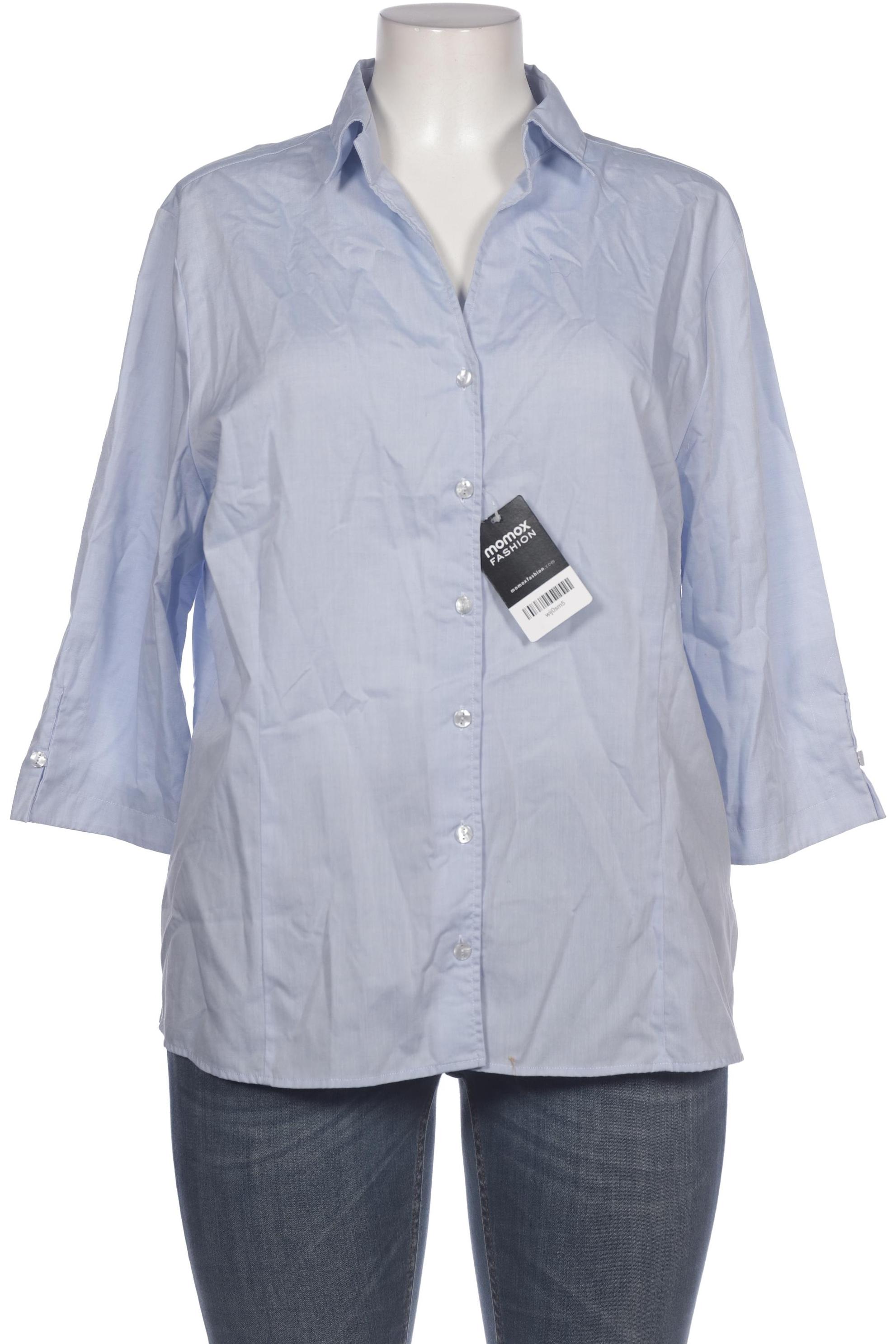 

eterna Damen Bluse, hellblau, Gr. 48