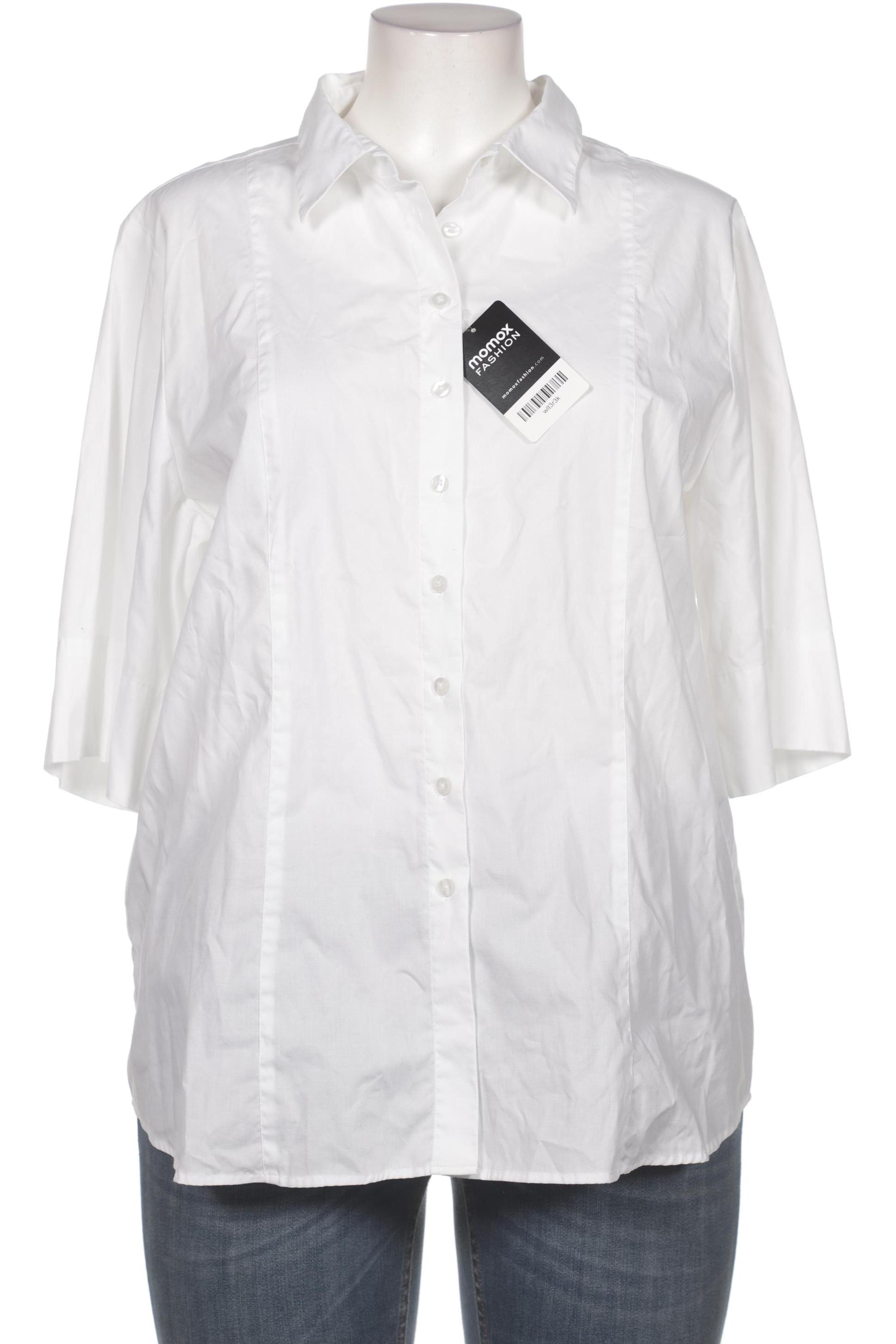 

eterna Damen Bluse, weiß, Gr. 48