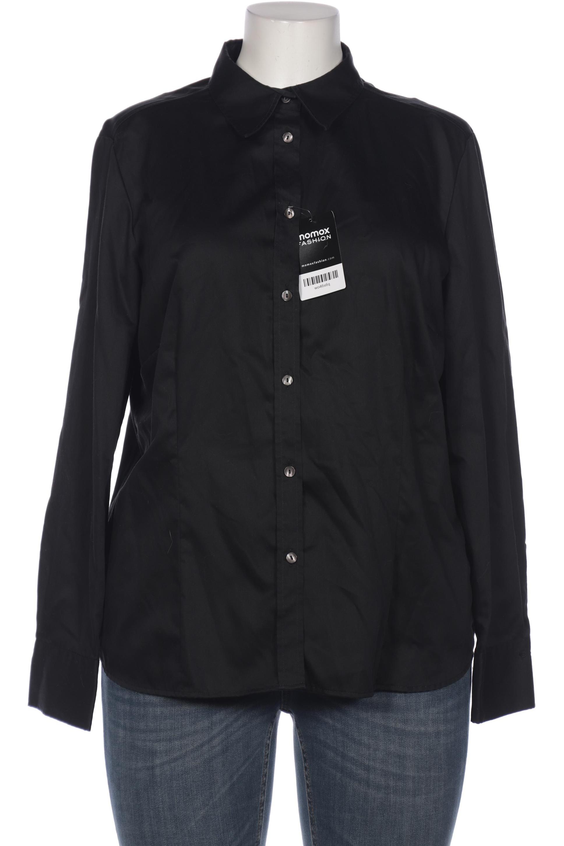 

eterna Damen Bluse, schwarz, Gr. 46