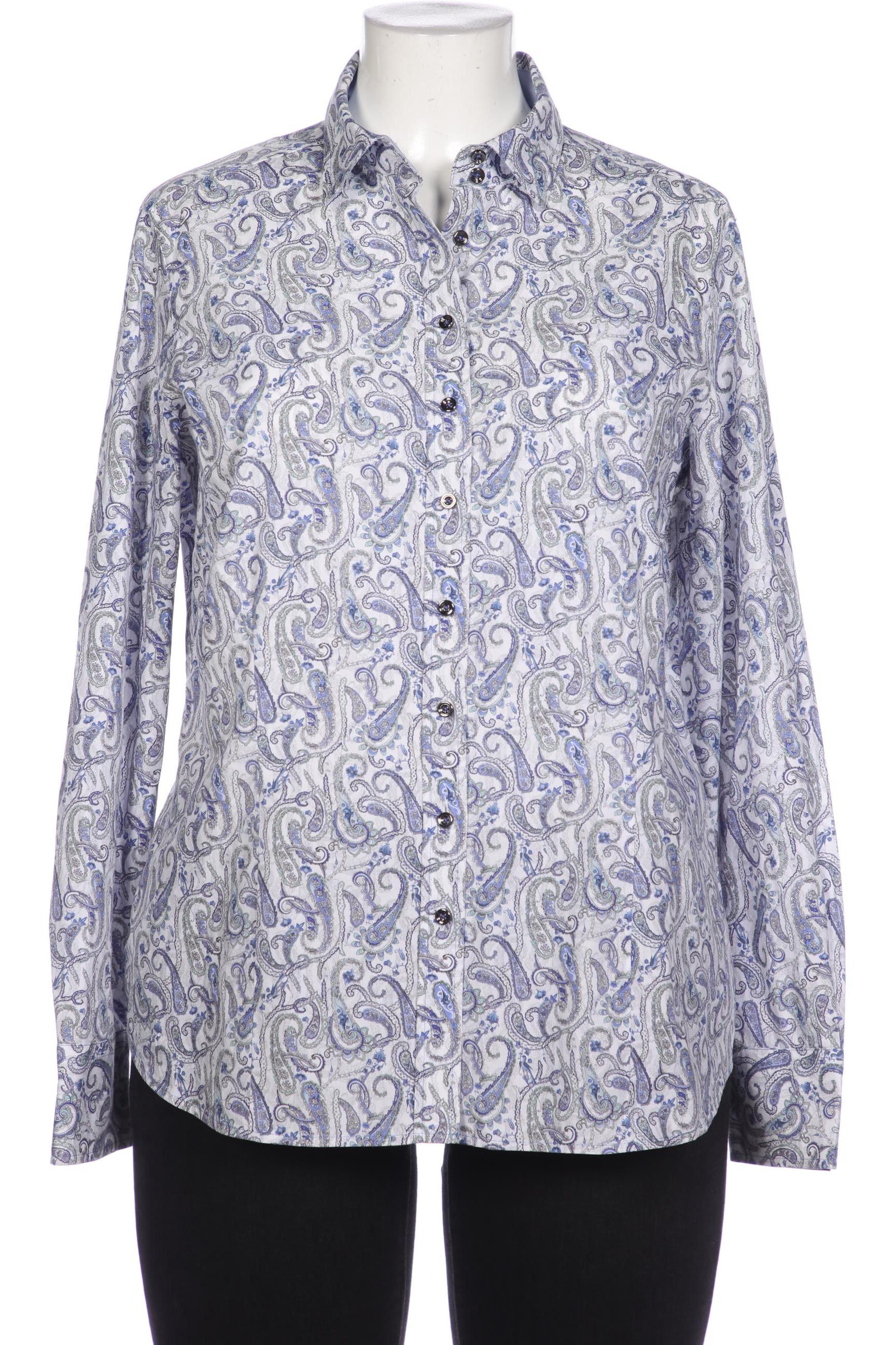 

eterna Damen Bluse, blau, Gr. 44