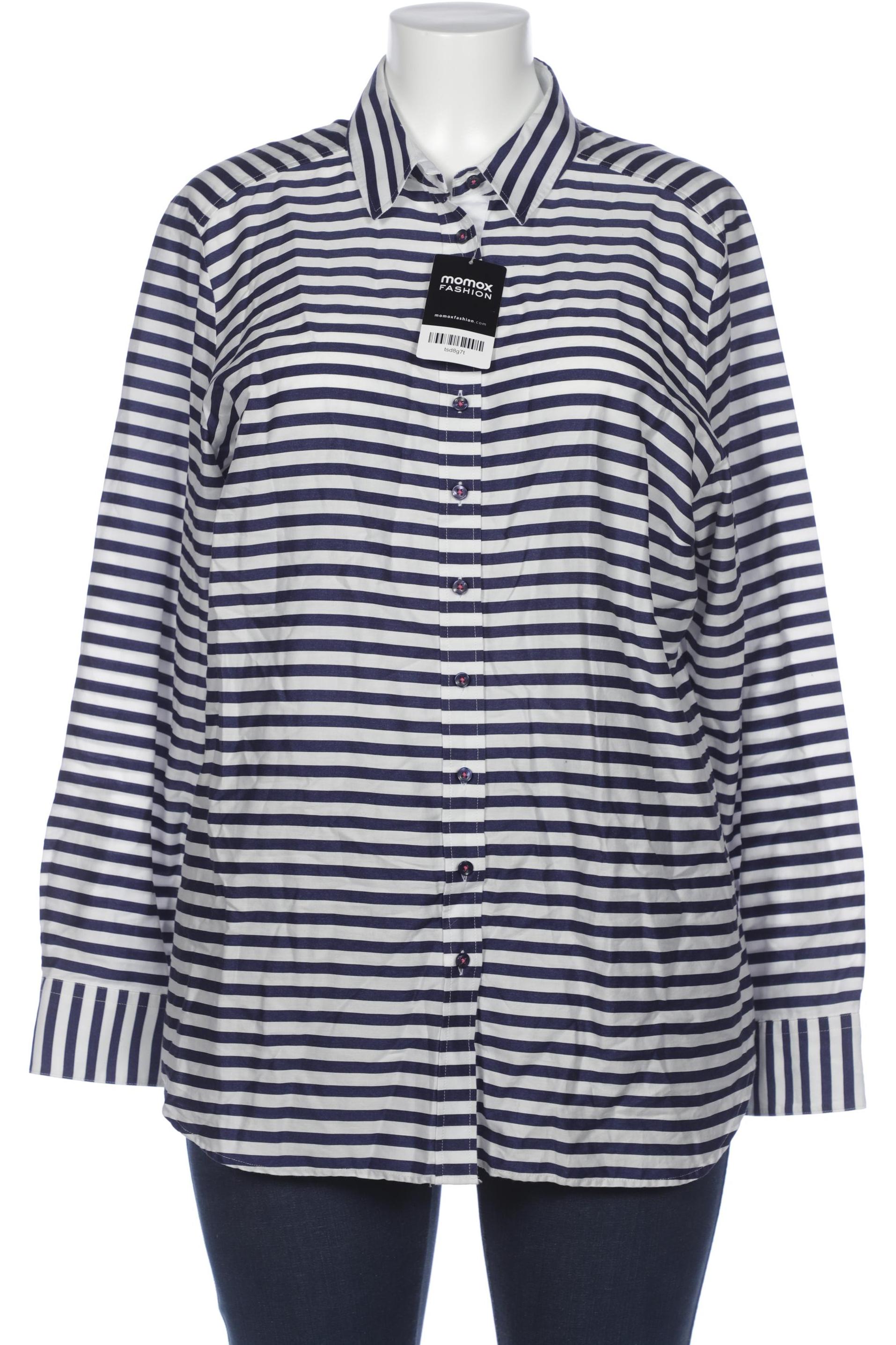 

eterna Damen Bluse, marineblau, Gr. 48