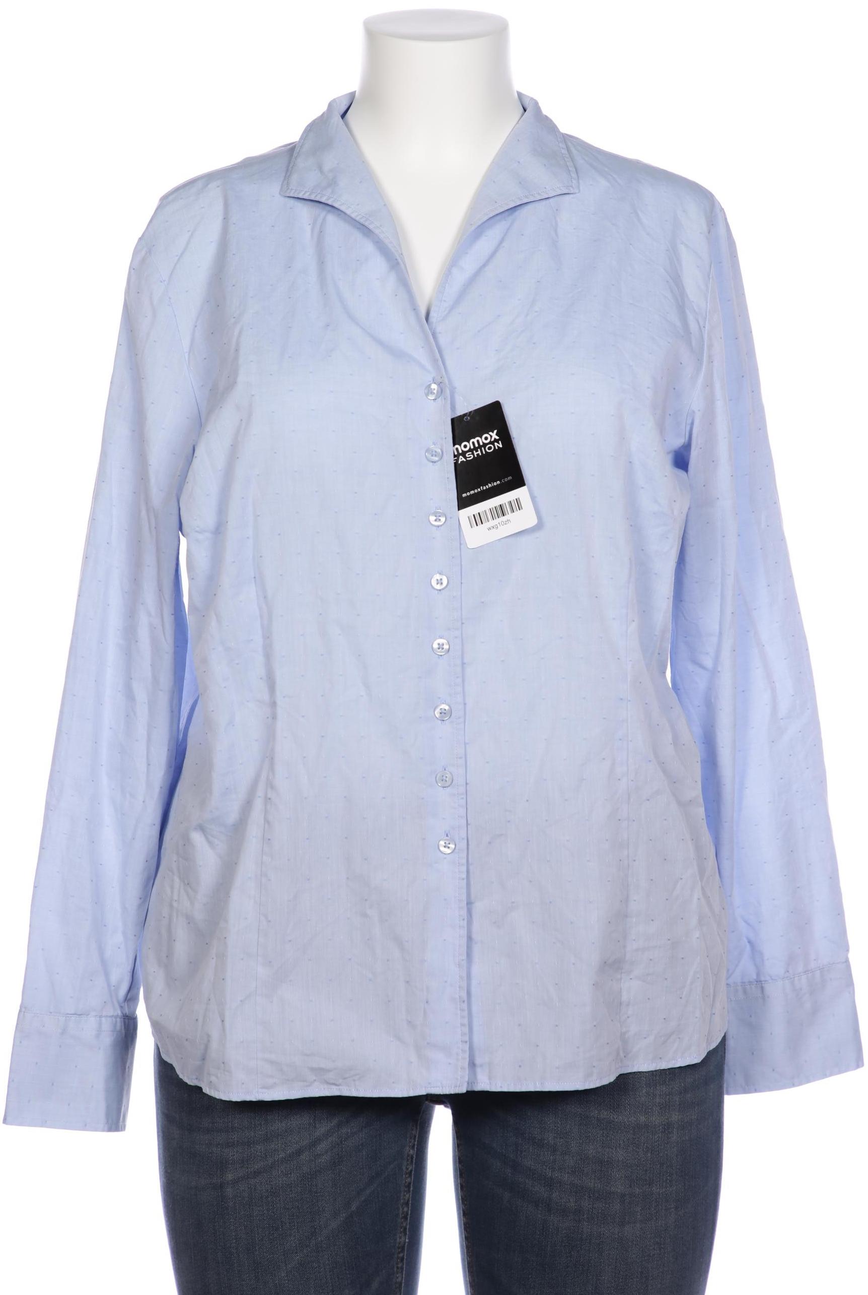 

eterna Damen Bluse, hellblau, Gr. 46