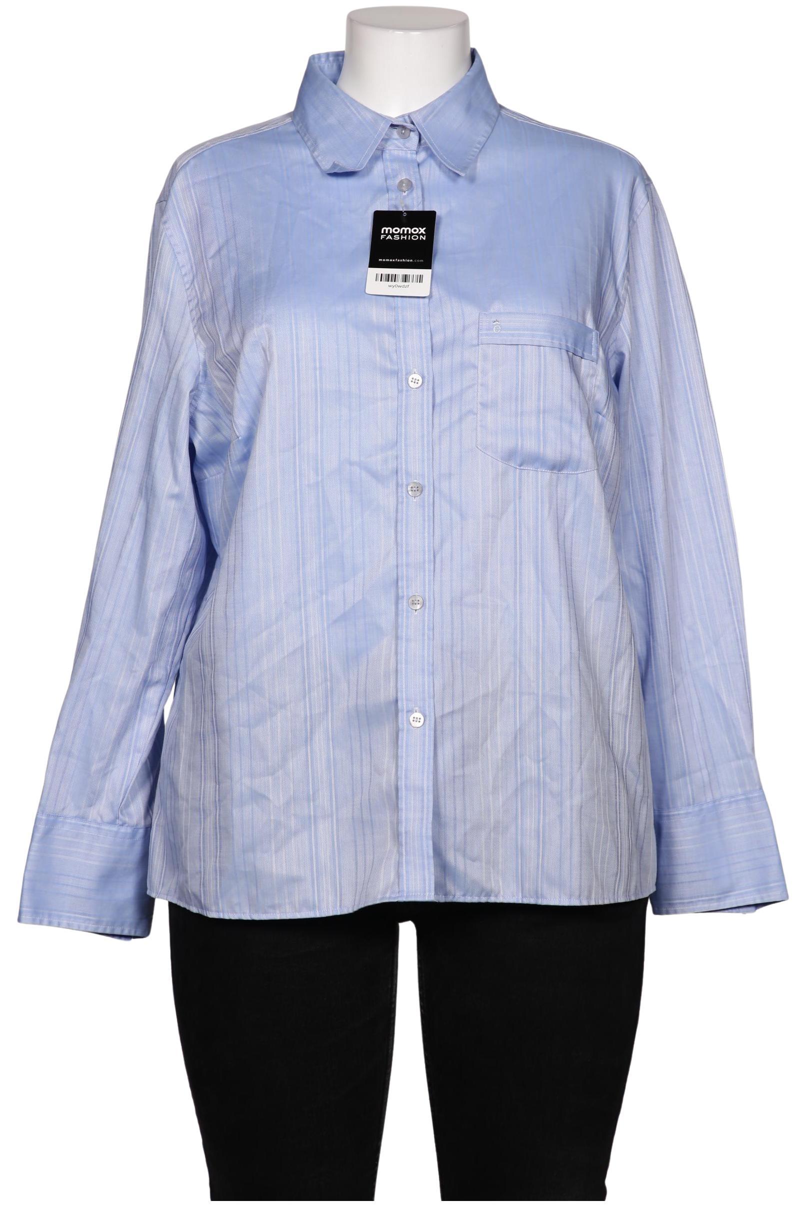 

eterna Damen Bluse, blau, Gr. 46