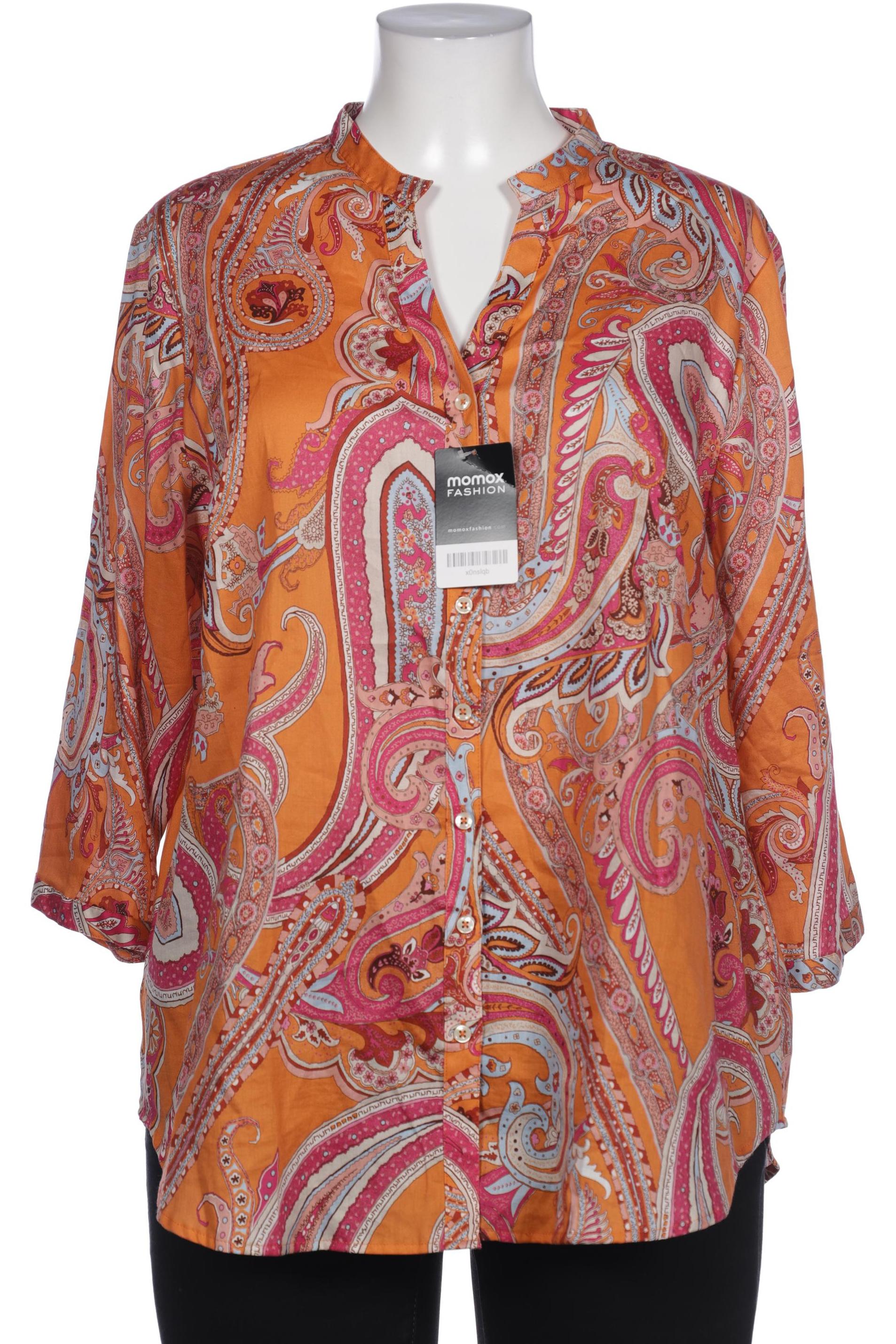 

eterna Damen Bluse, orange, Gr. 46