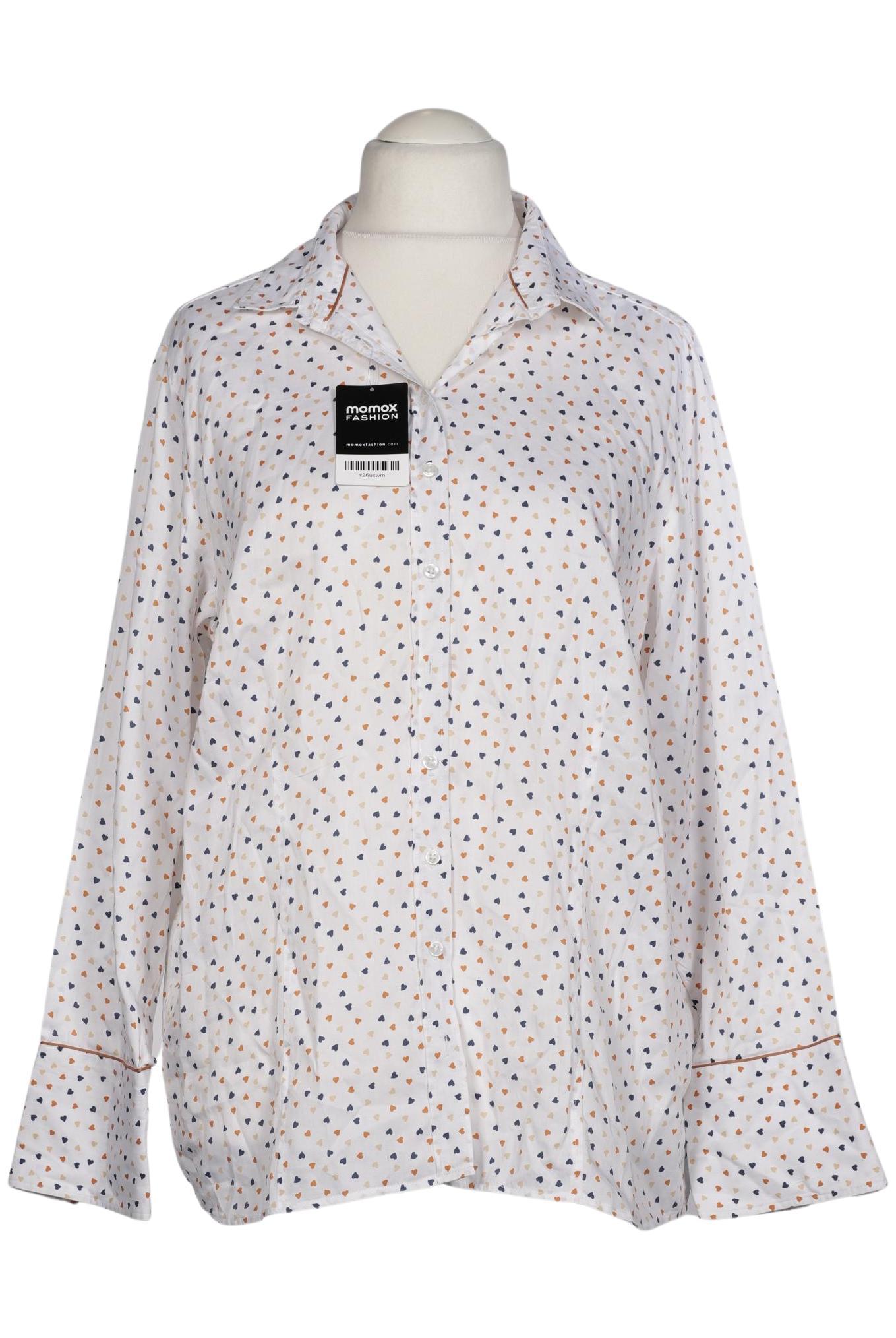 

eterna Damen Bluse, weiß, Gr. 48