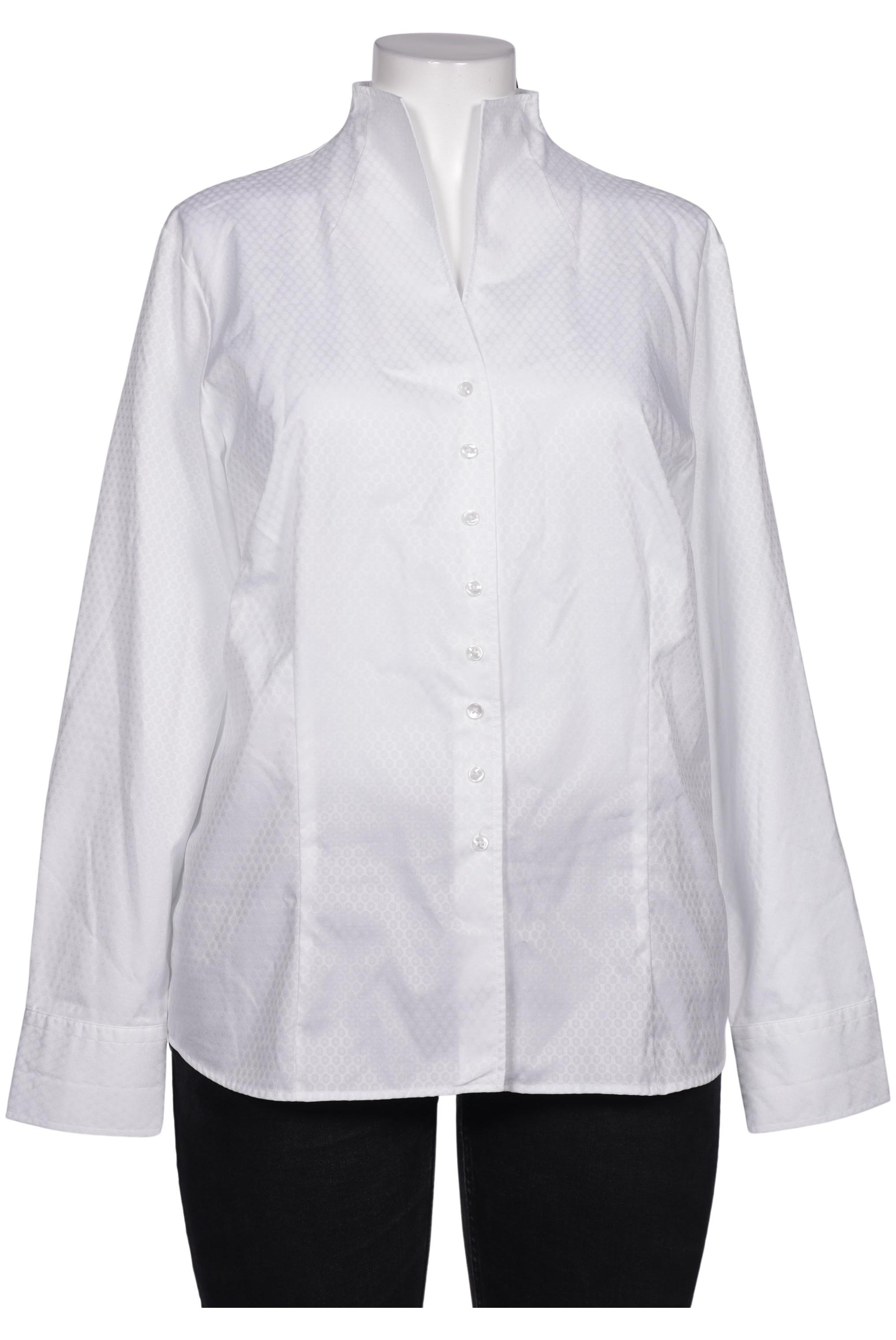 

eterna Damen Bluse, weiß, Gr. 46