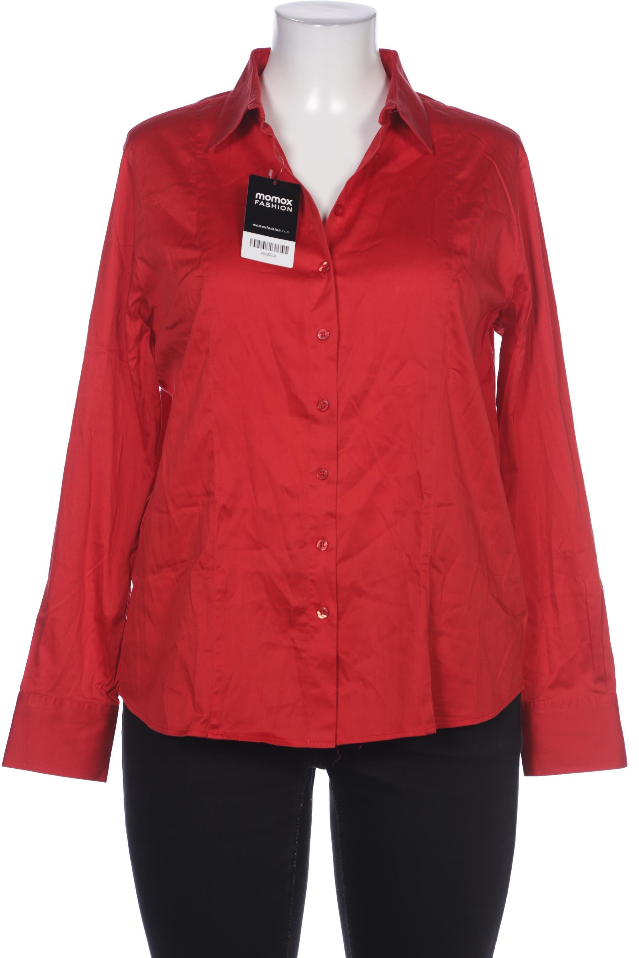 

eterna Damen Bluse, rot, Gr. 44