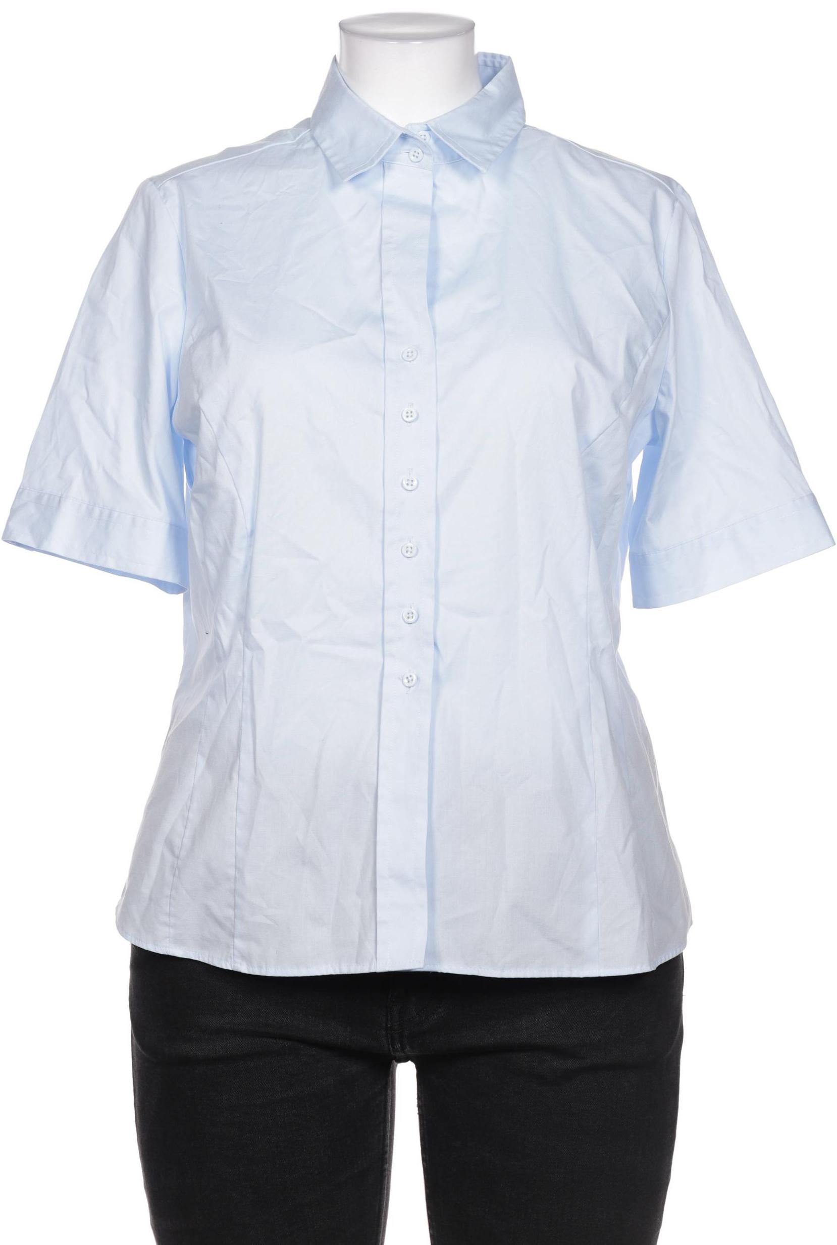 

eterna Damen Bluse, blau, Gr. 44