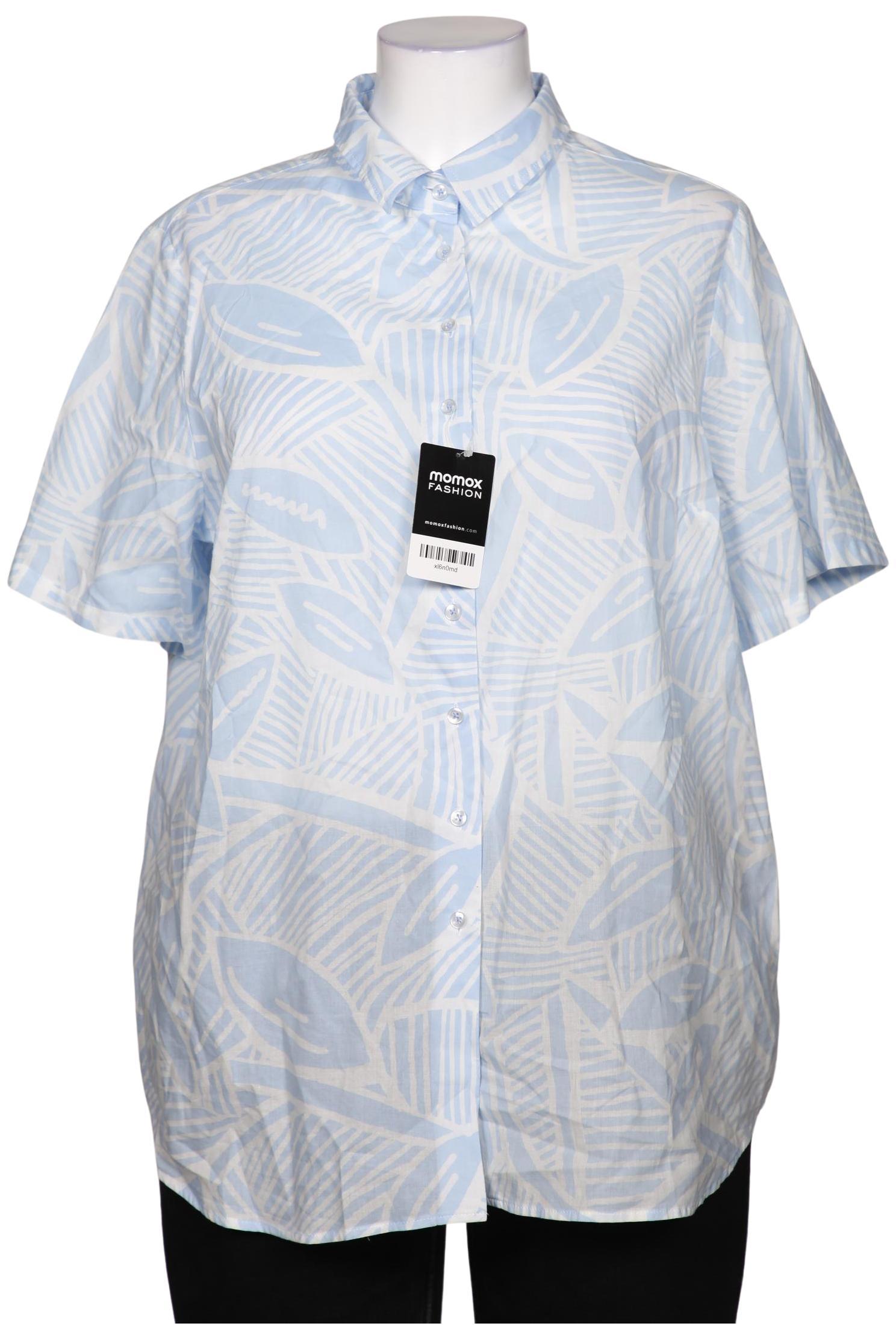 

eterna Damen Bluse, hellblau, Gr. 48