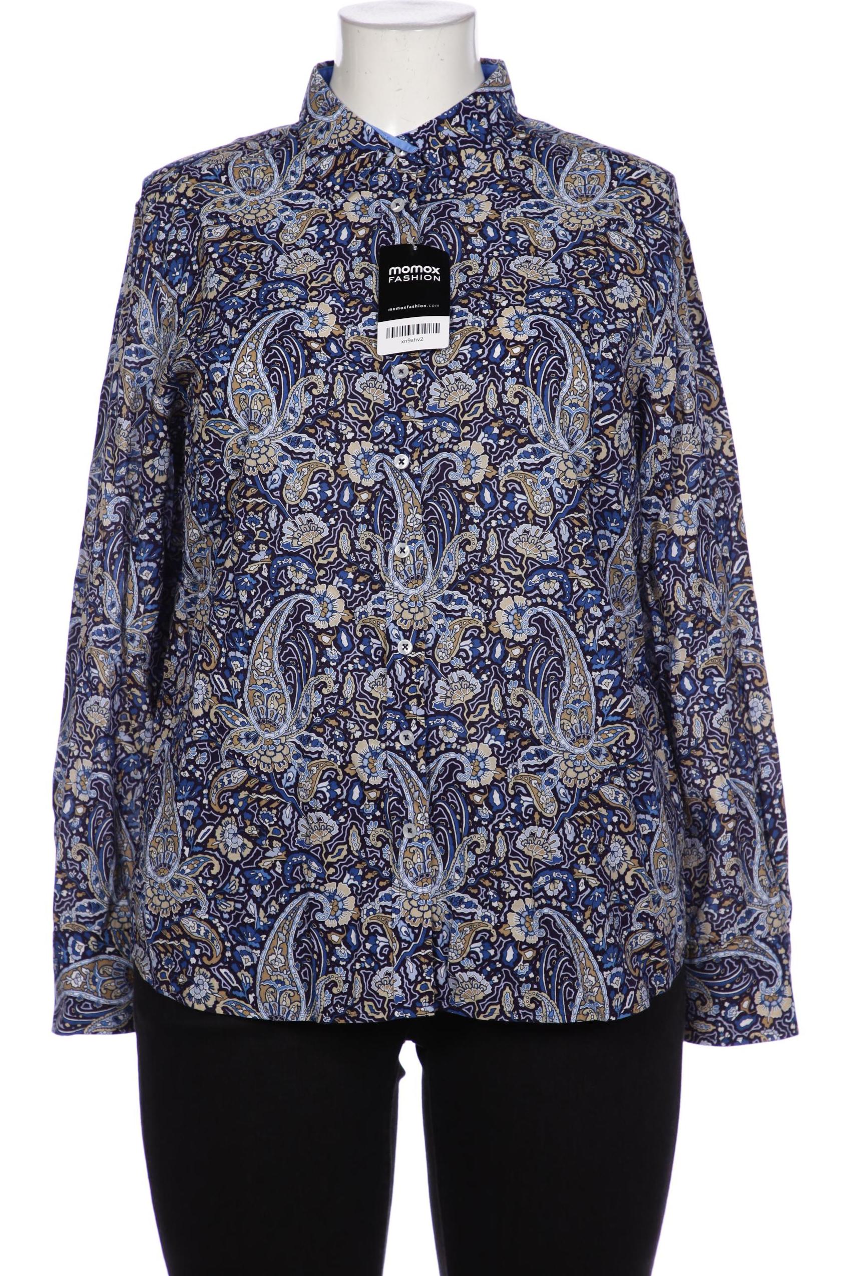 

eterna Damen Bluse, blau, Gr. 44