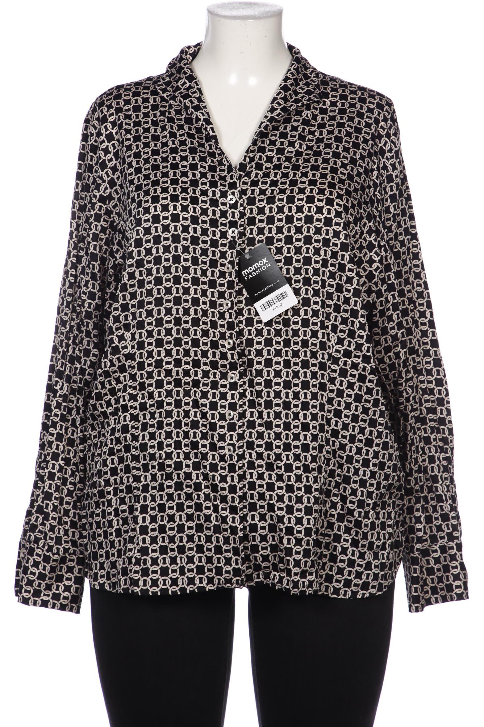 

eterna Damen Bluse, schwarz, Gr. 52
